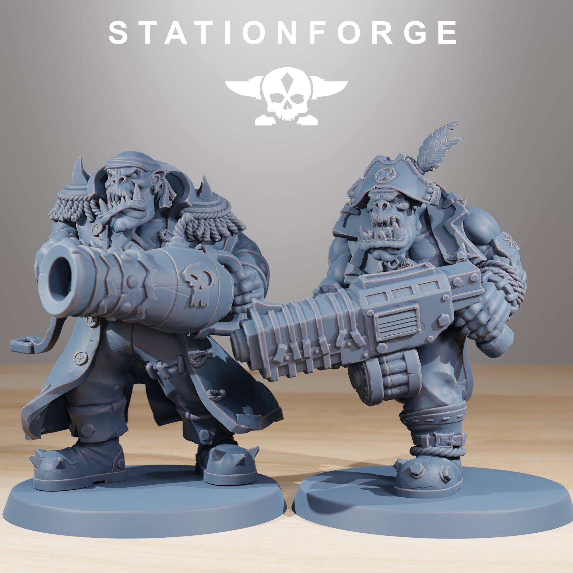 Productfoto 28mm Tabletop Minis Heroforge: Piraten
