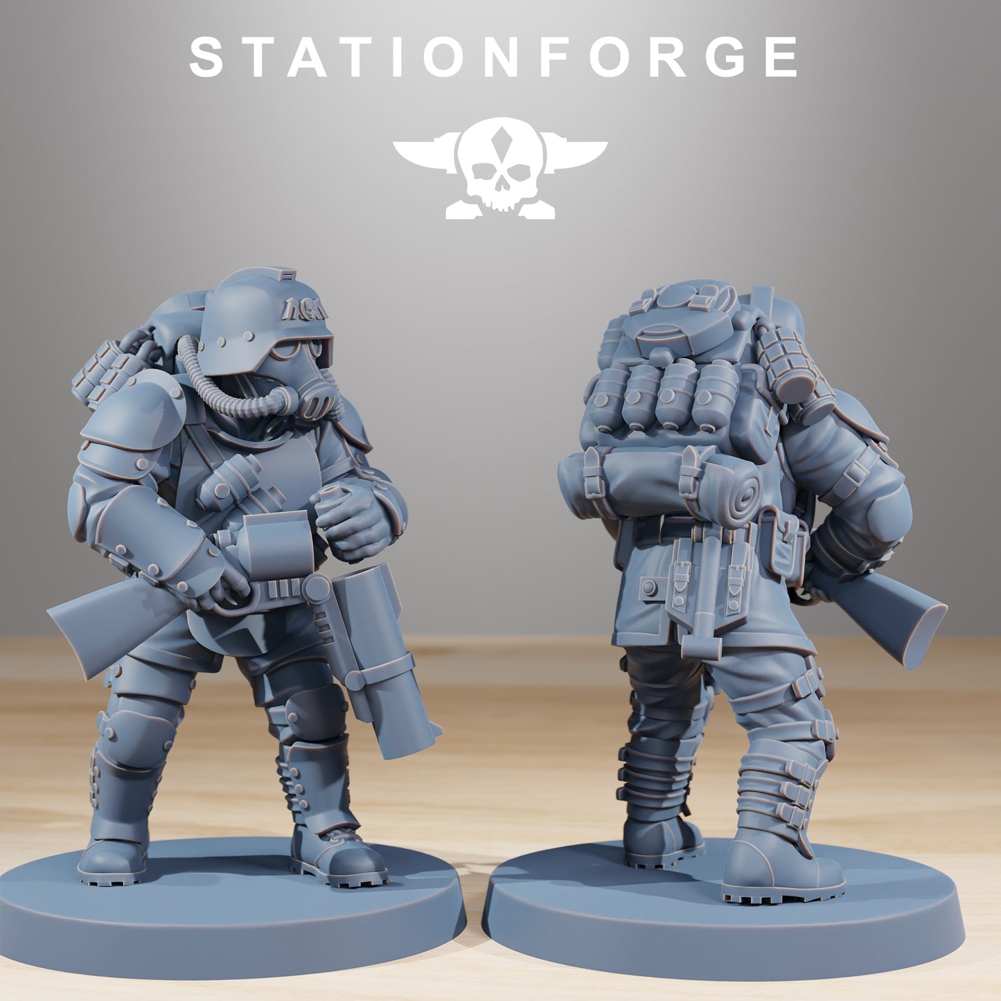 Productfoto 28mm Tabletop Minis Stationforge: Ironclads