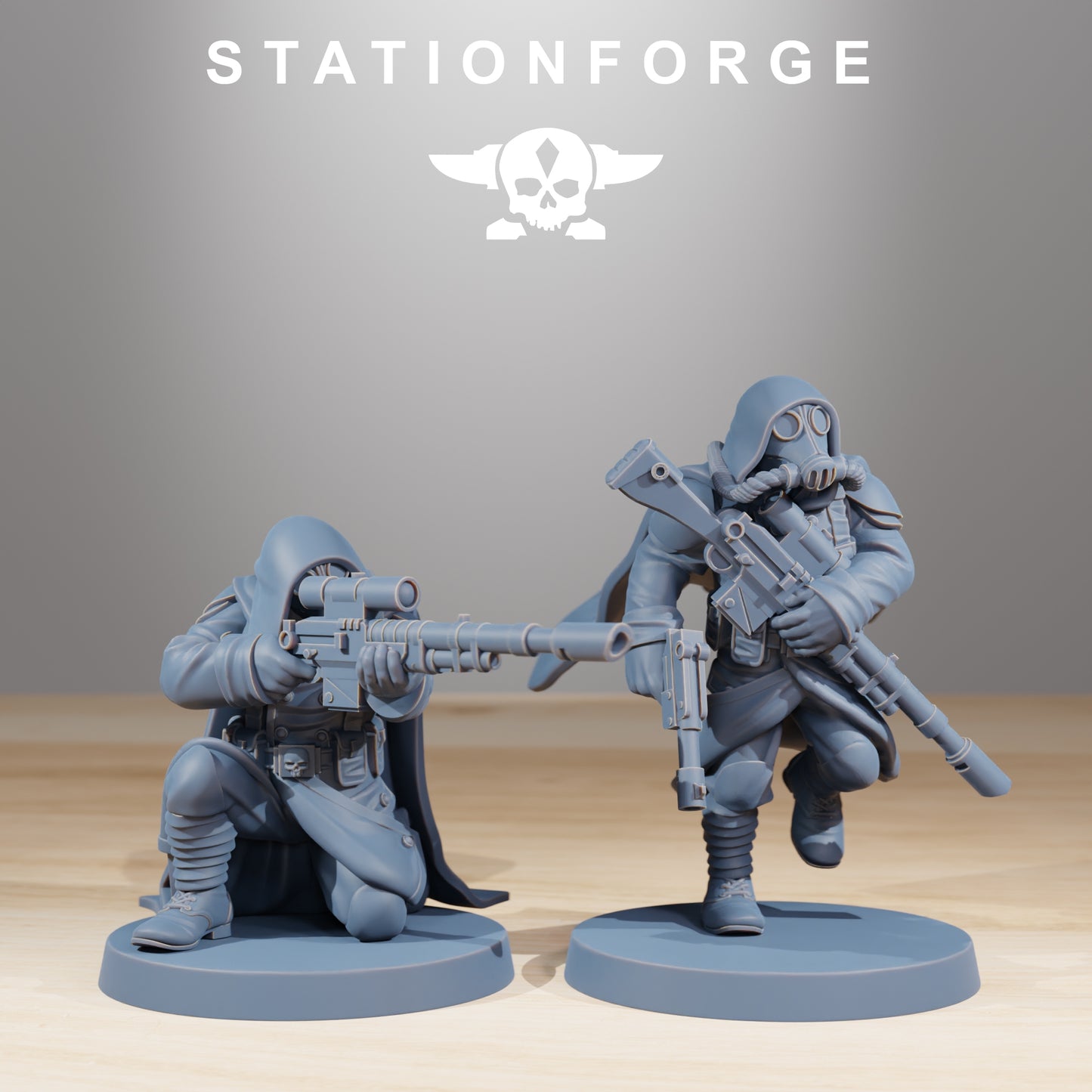 Productfoto 28mm Tabletop Minis Stationforge: Schutters