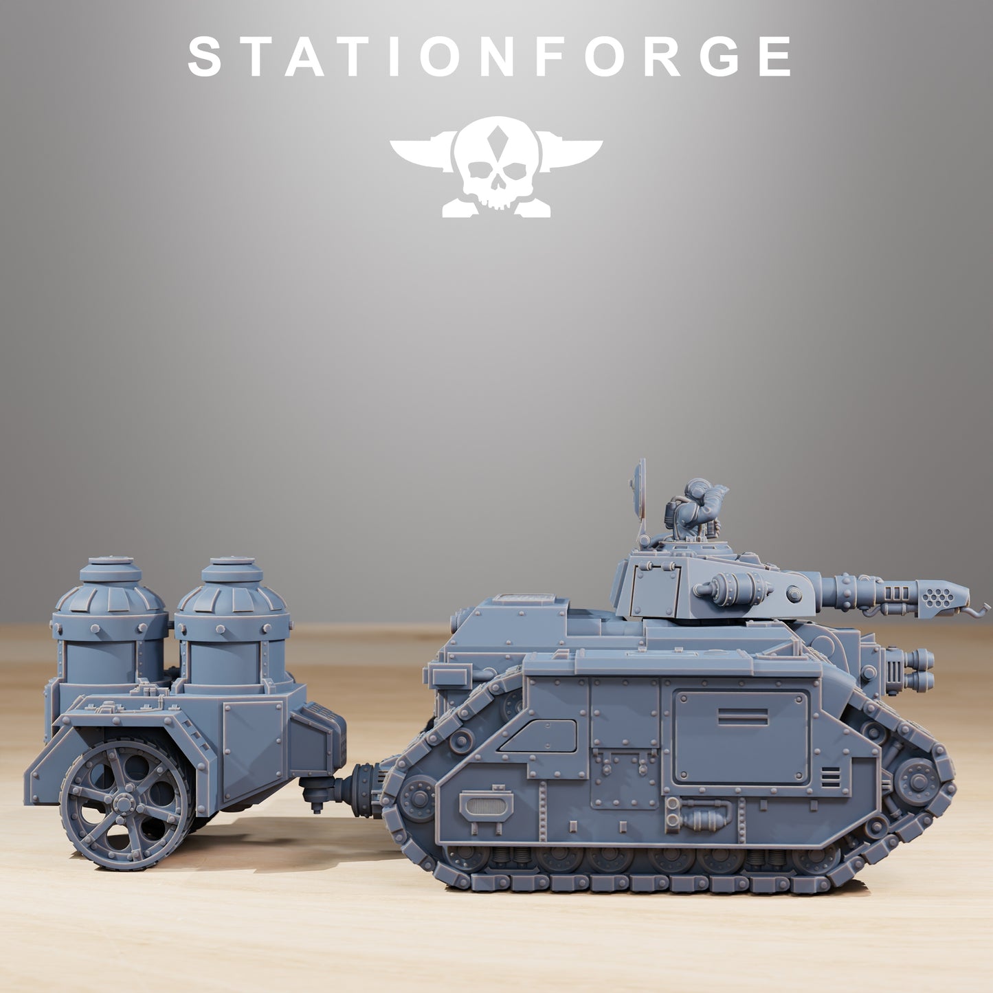 Productfoto 28mm Tabletop Minis Stationforge: Vlamtank