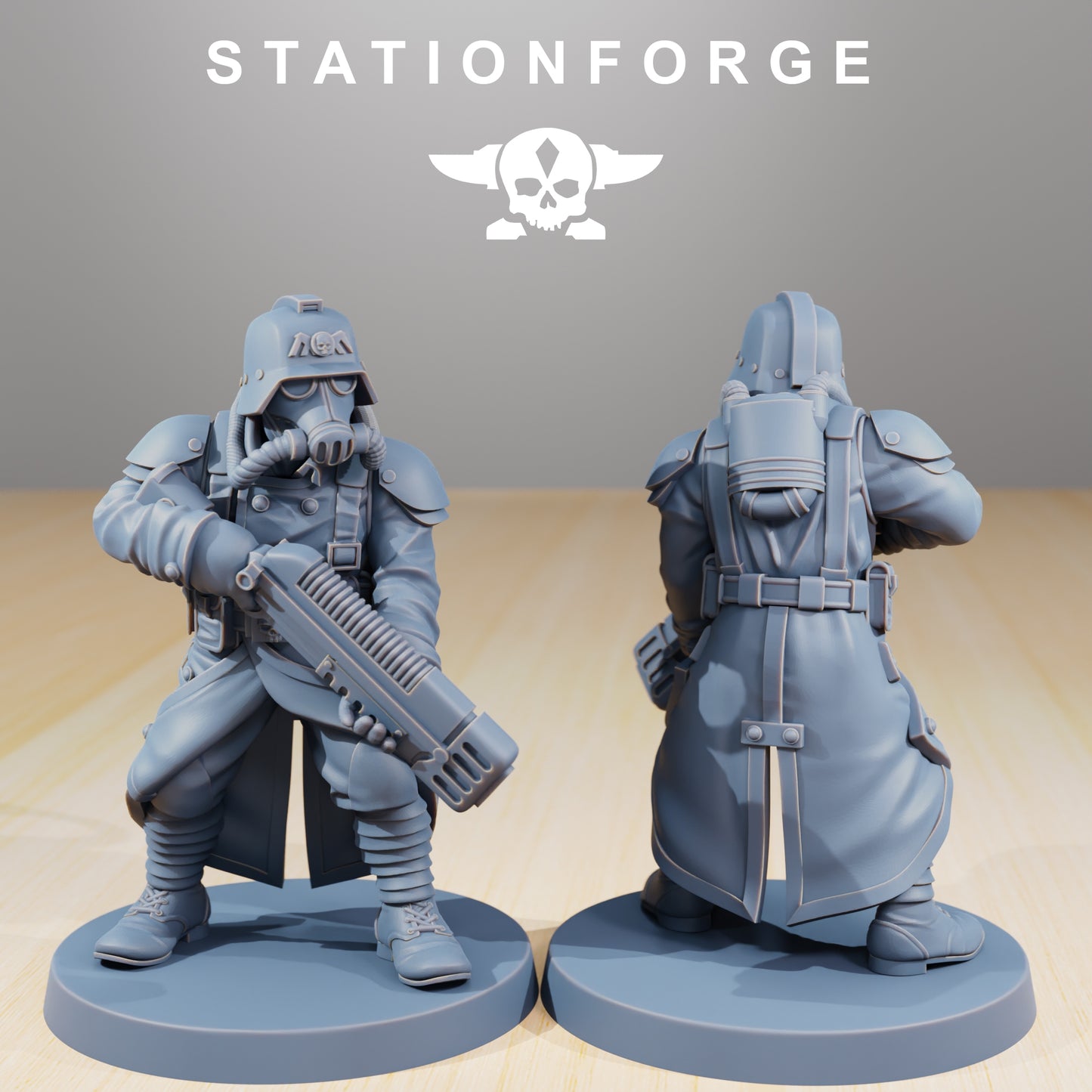 Productfoto 28mm Tabletop Minis Stationforge: Command Force