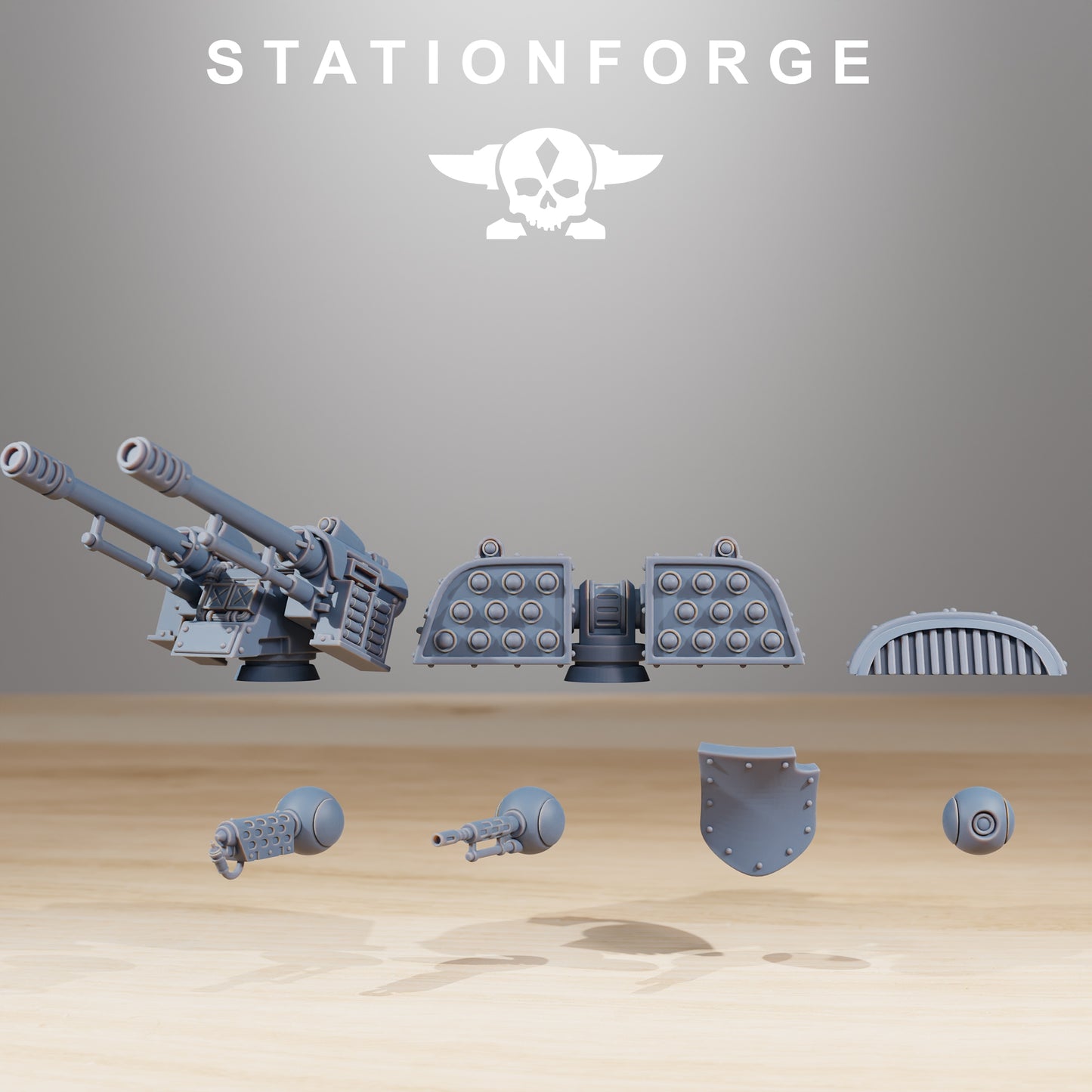 Productfoto 28mm Tabletop Minis Stationforge: Defender MK2
