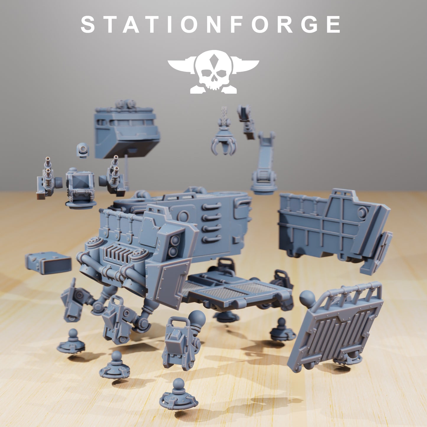 Productfoto 28mm Tabletop Minis Stationforge: Transporttank