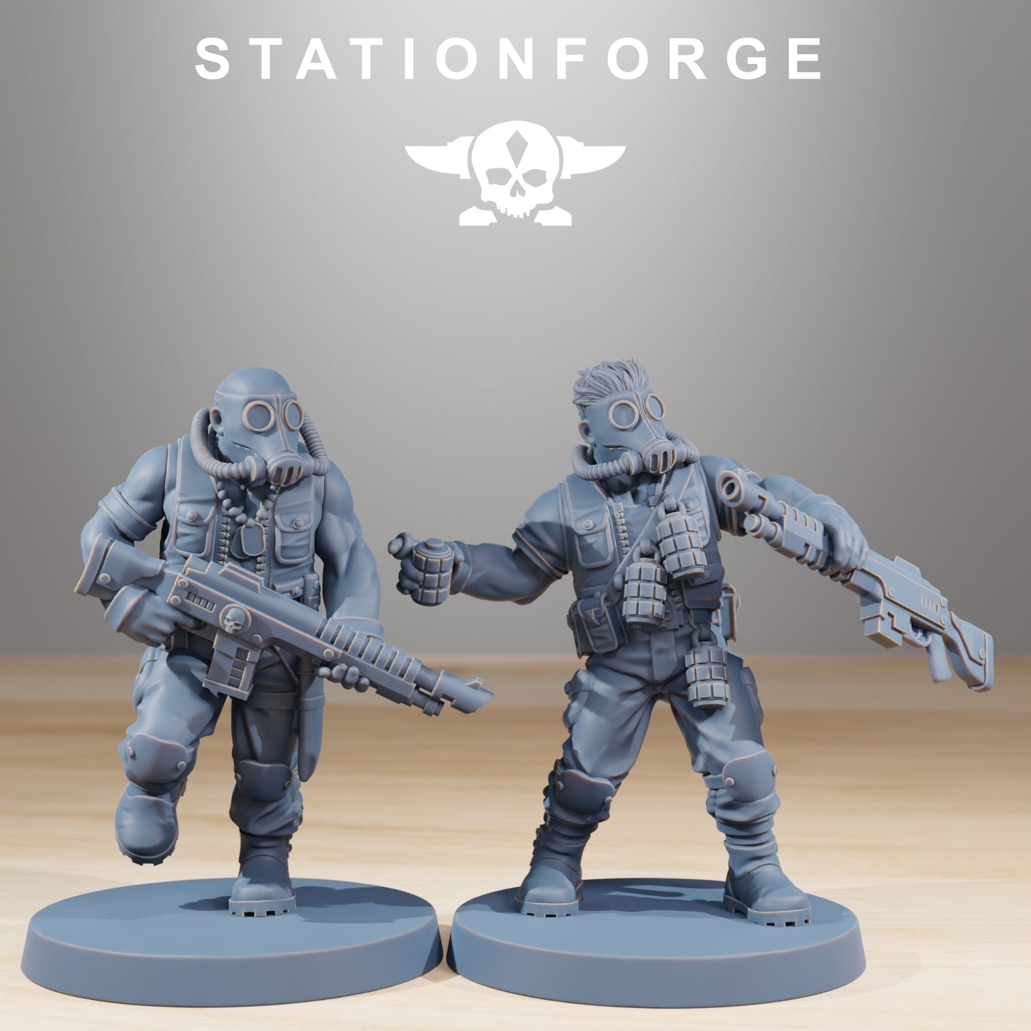Productfoto 28mm Tabletop Minis Stationforge: Jungle Fighters