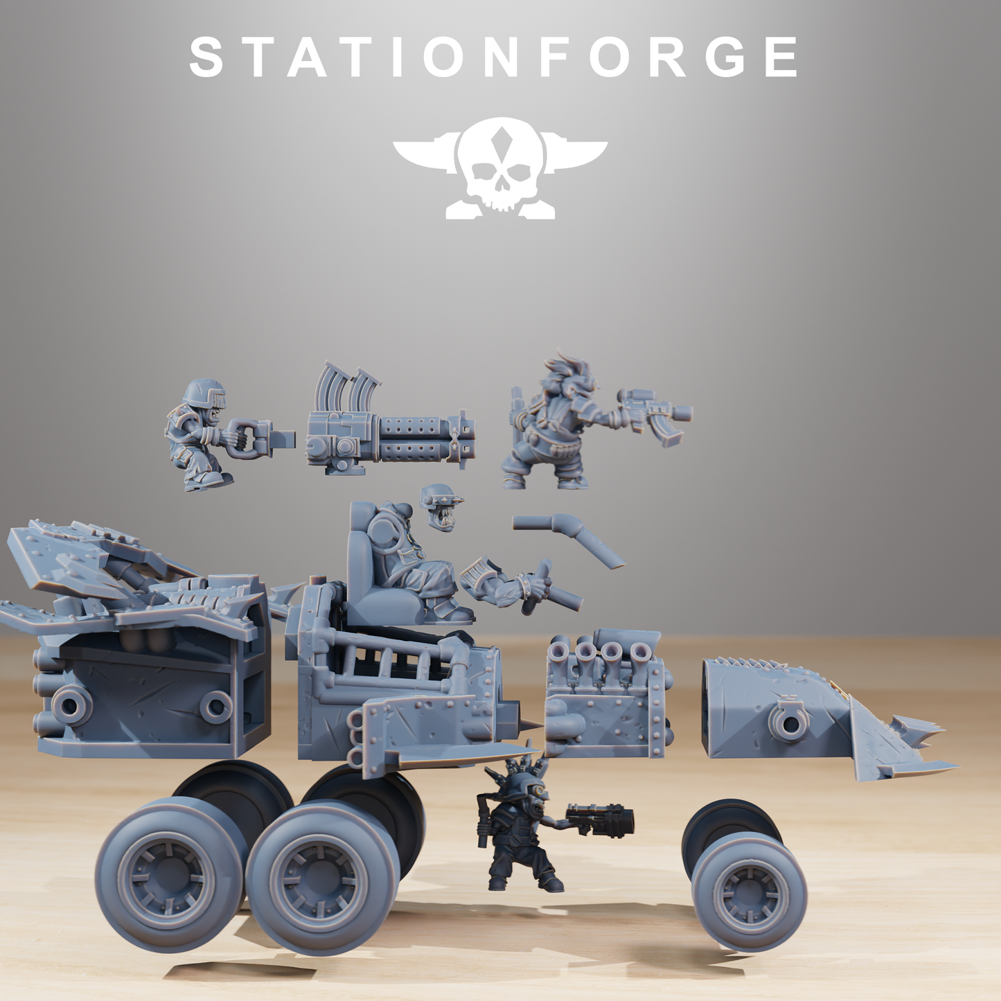 Productfoto 28mm Tabletop Minis Stationforge: Speedsters