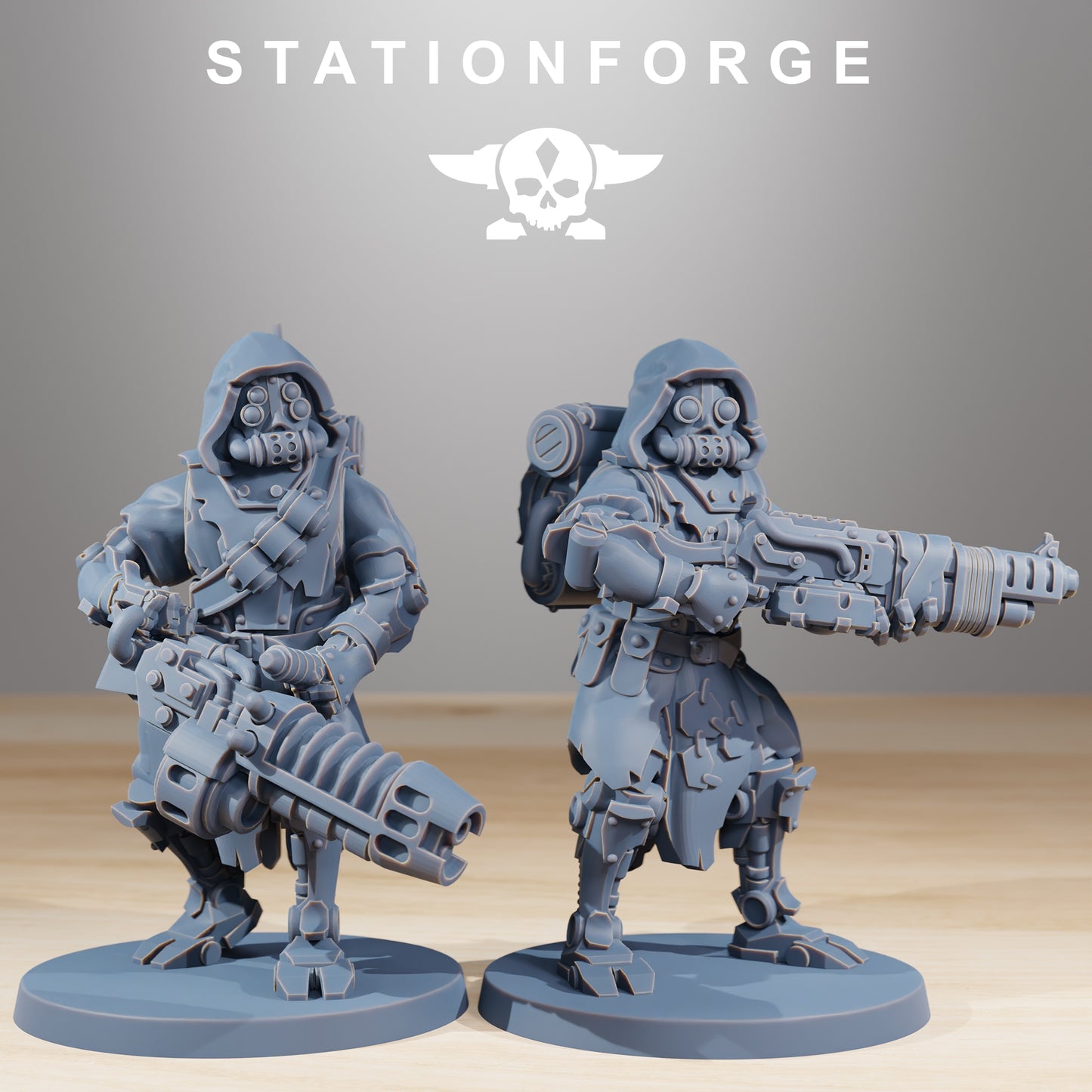 Productfoto 28mm Tabletop Minis Stationforge: Rangers Builder Kit