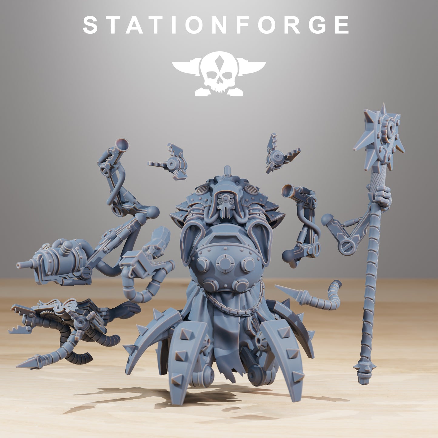Productfoto 28mm Tabletop Minis Stationforge: Leiders