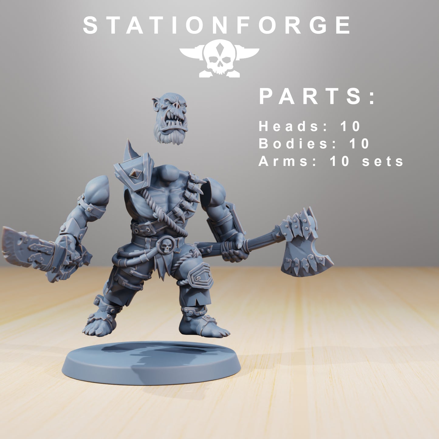 Productfoto 28mm Tabletop Minis Stationforge: Strappaz