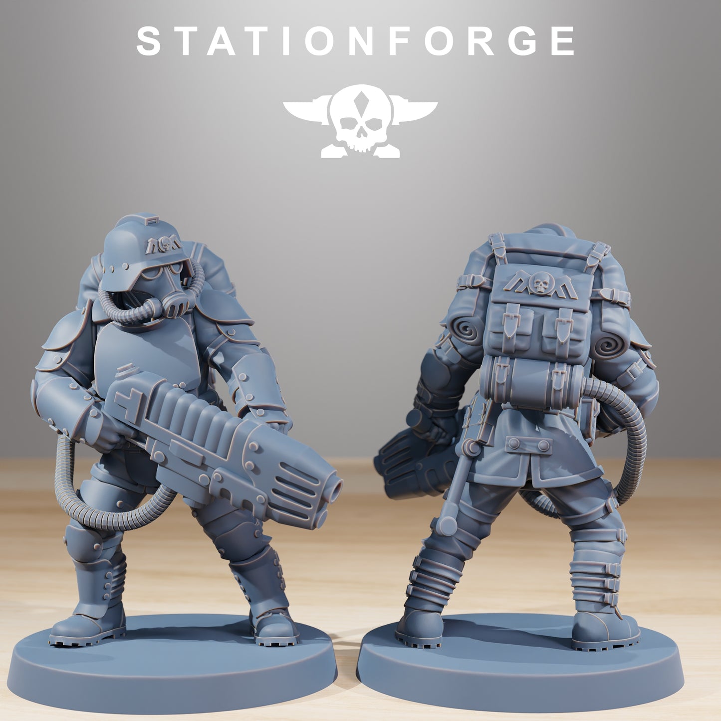 Productfoto 28mm Tabletop Minis Stationforge: Ironclads
