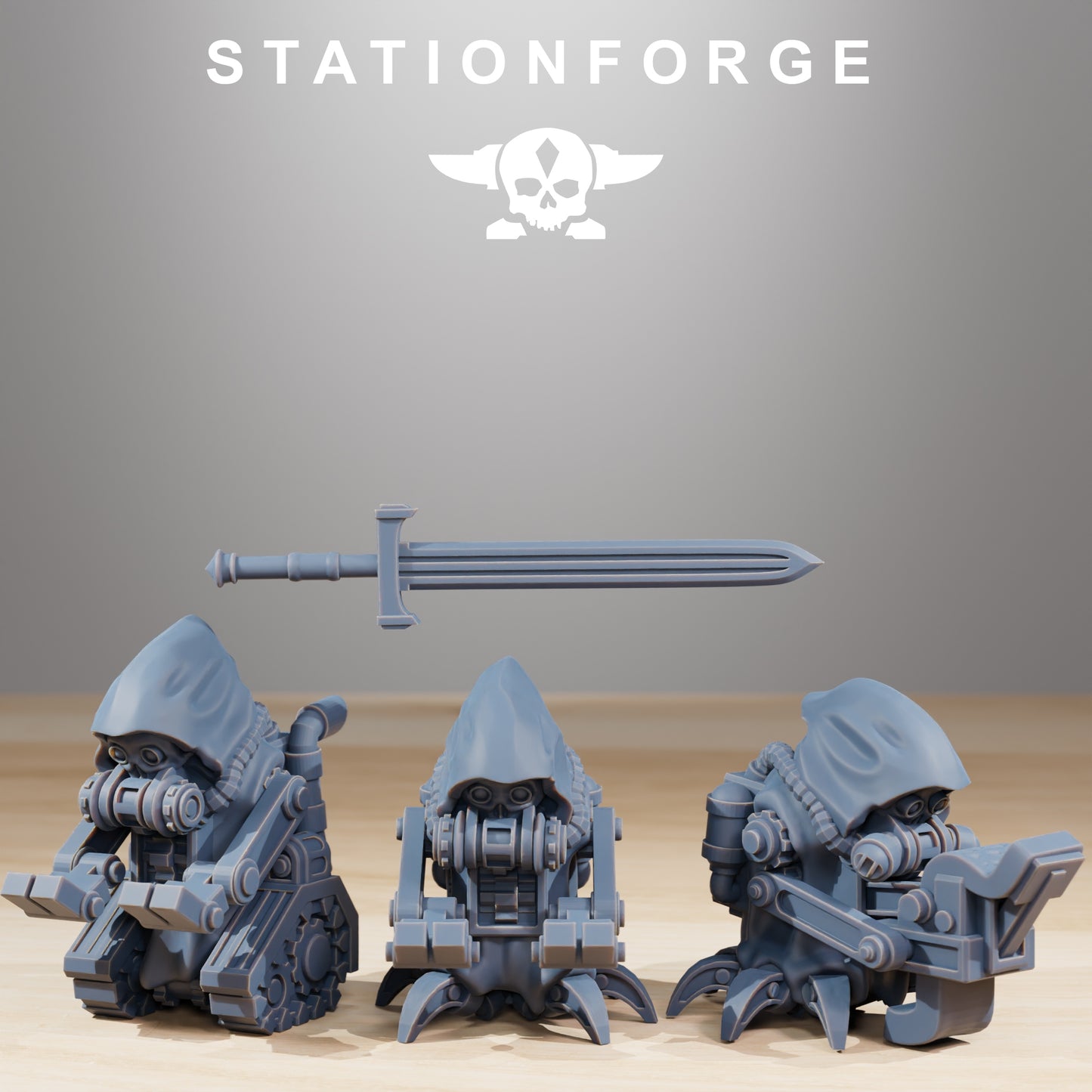Productfoto 28mm Tabletop Minis Stationforge: Leider