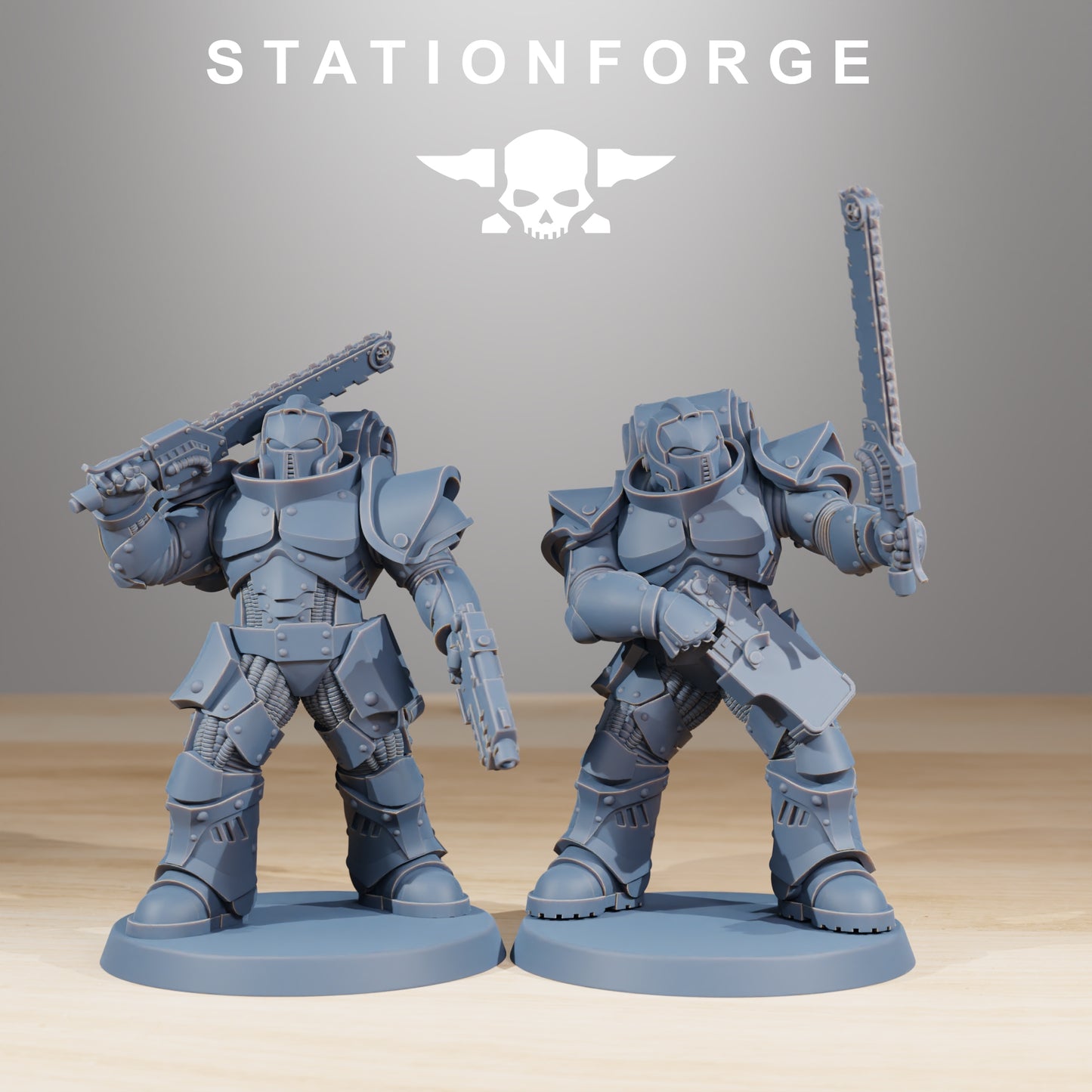 Productfoto 28mm Tabletop Minis Stationforge: Melee Infanterie