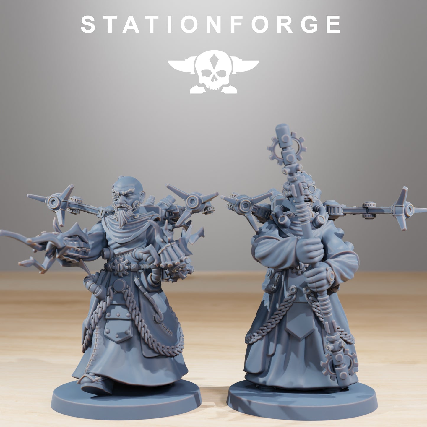Productfoto 28mm Tabletop Minis Stationforge: Forager Preachers