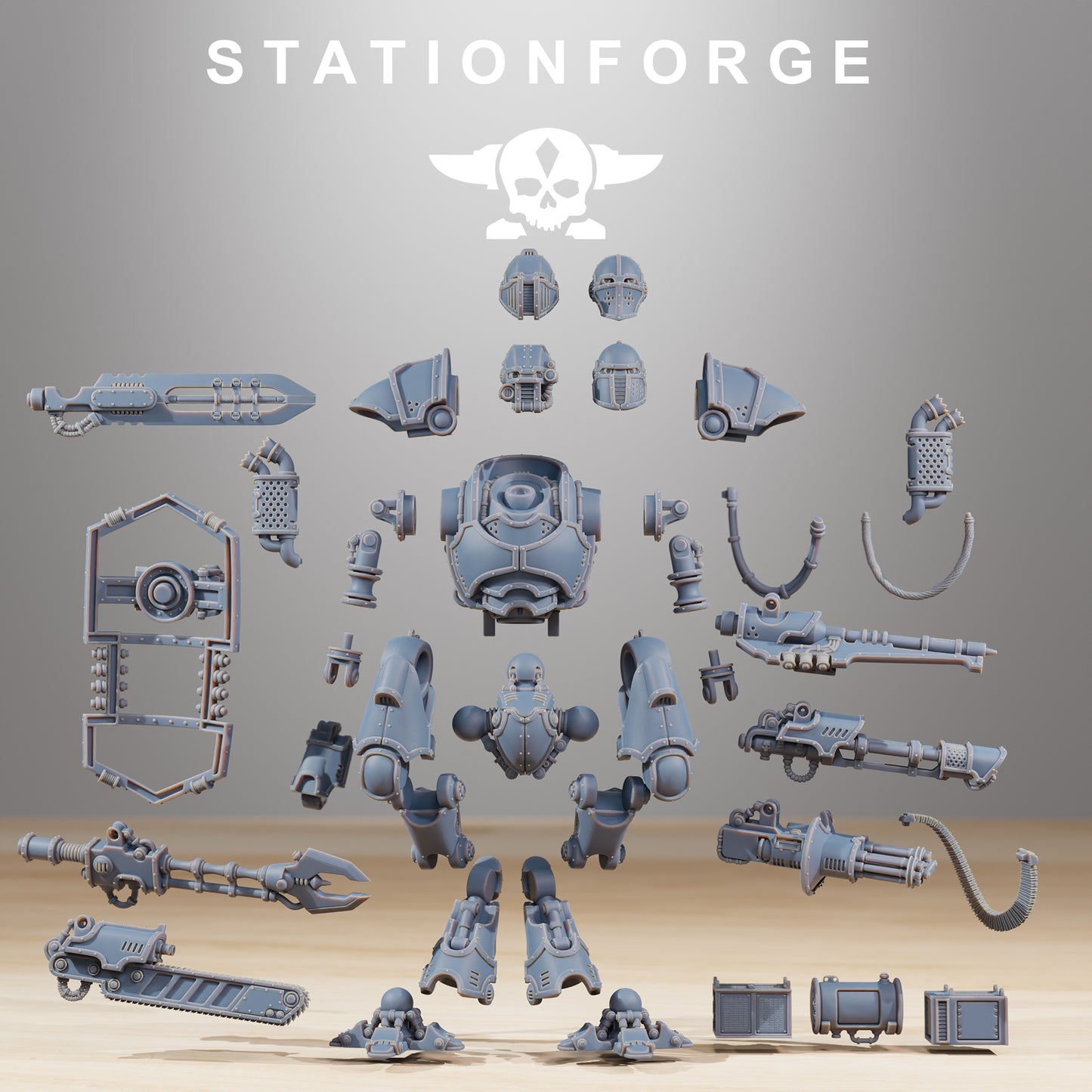 Productfoto 28mm Tabletop Minis Stationforge: Armageddon