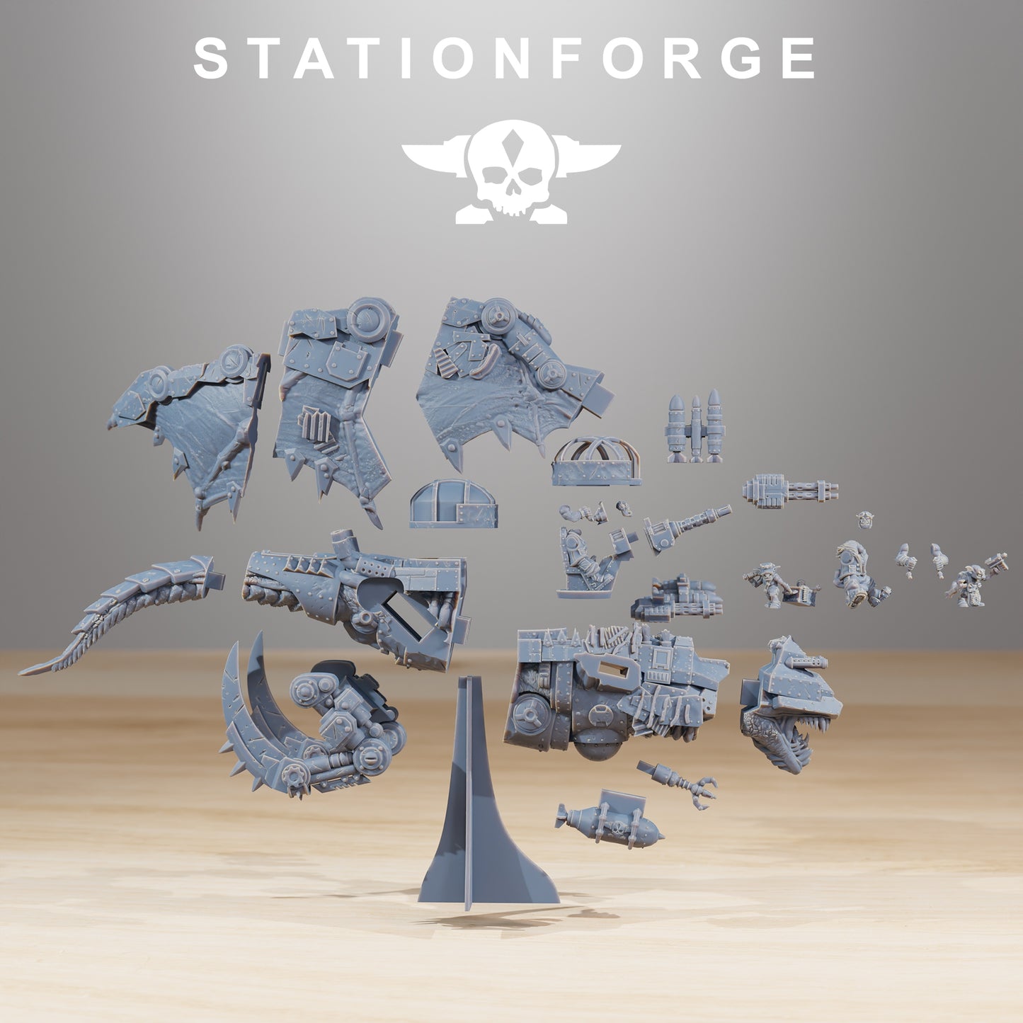 Productfoto 28mm Tabletop Minis Stationforge: Ork Bomba