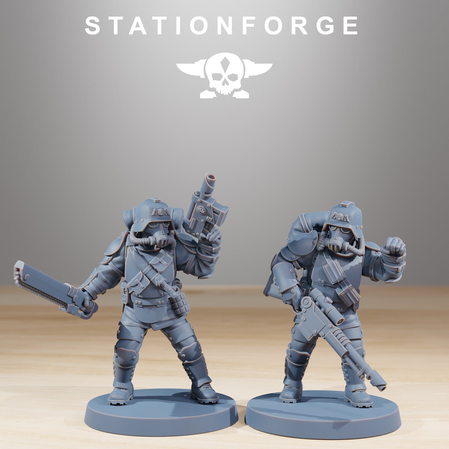 Productfoto 28mm Tabletop Minis Stationforge: Ironclads