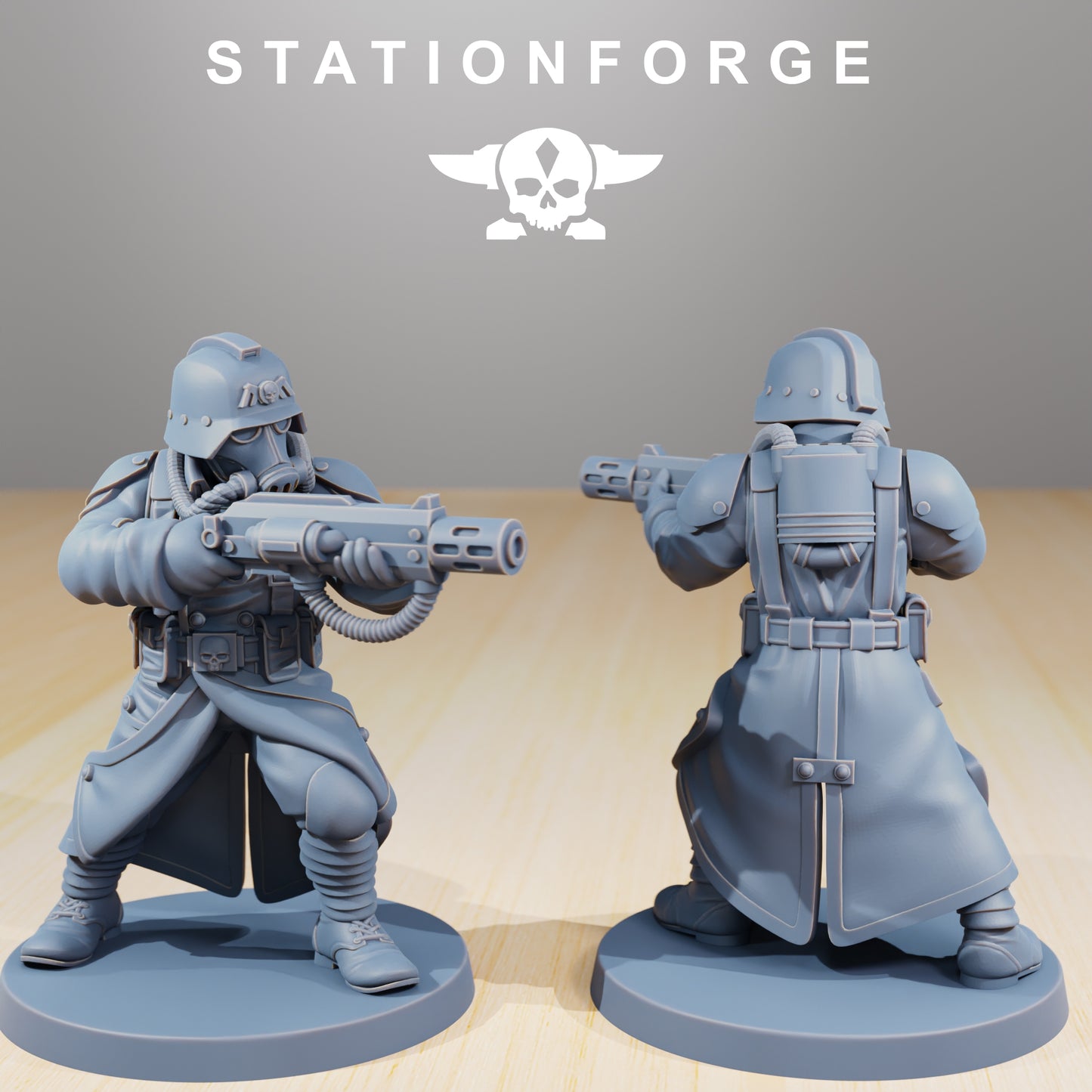 Productfoto 28mm Tabletop Minis Stationforge: Command Force