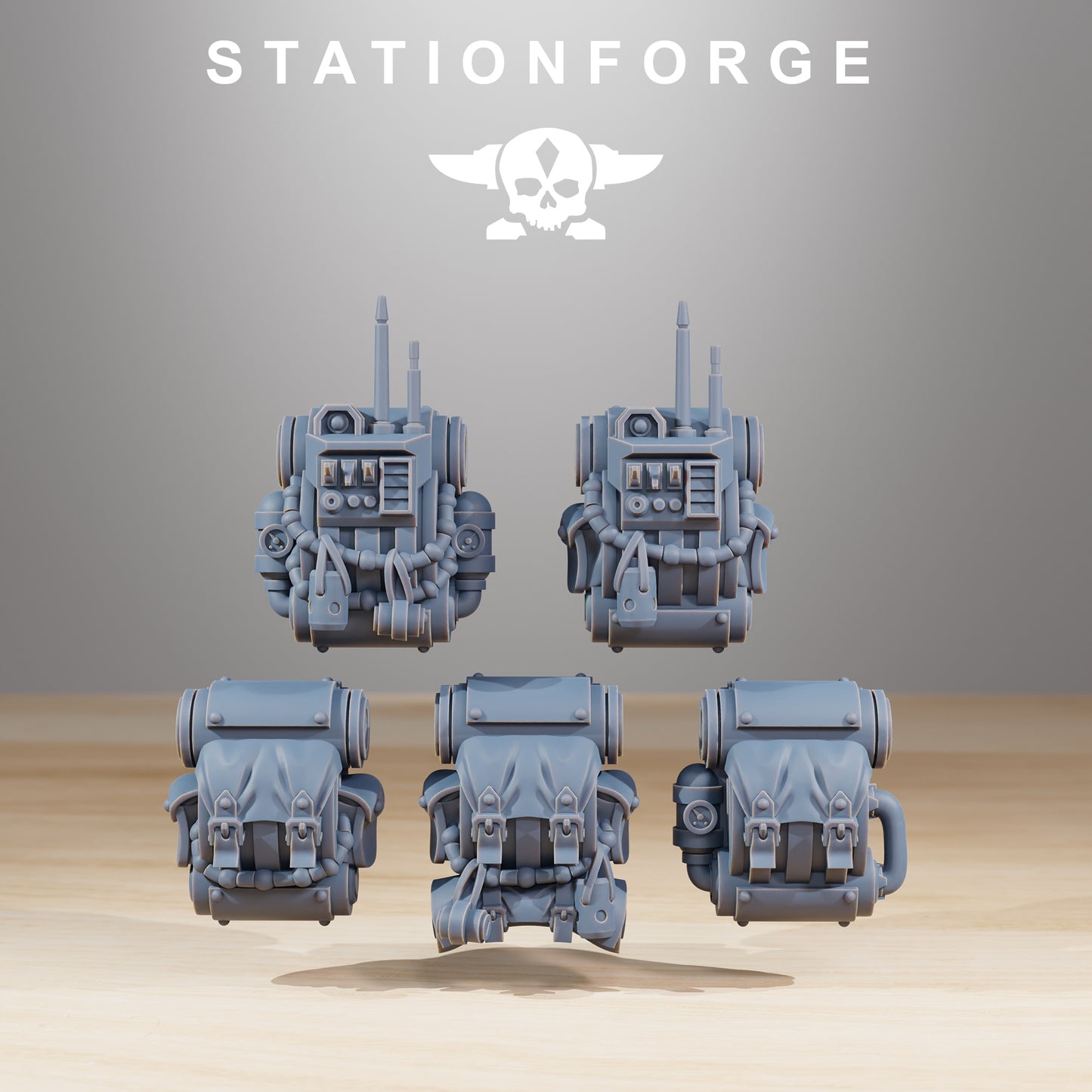 Productfoto 28mm Tabletop Minis Stationforge: Rangers Builder Kit