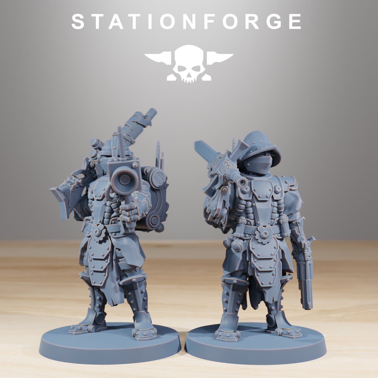 Productfoto 28mm Tabletop Minis Stationforge: Frontliners Infanterie