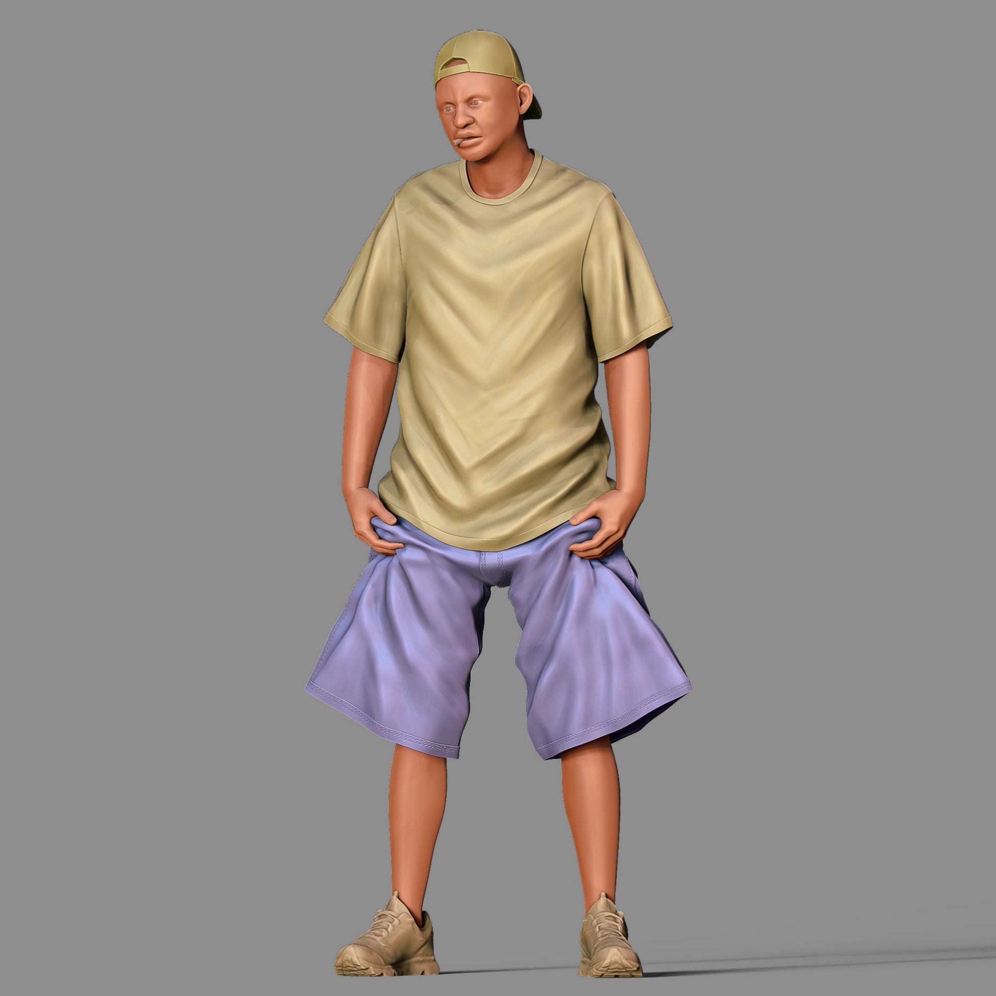 Productfoto diorama en modelbouw miniatuurfiguur: Homie | Gangster | Hip Hopper 5