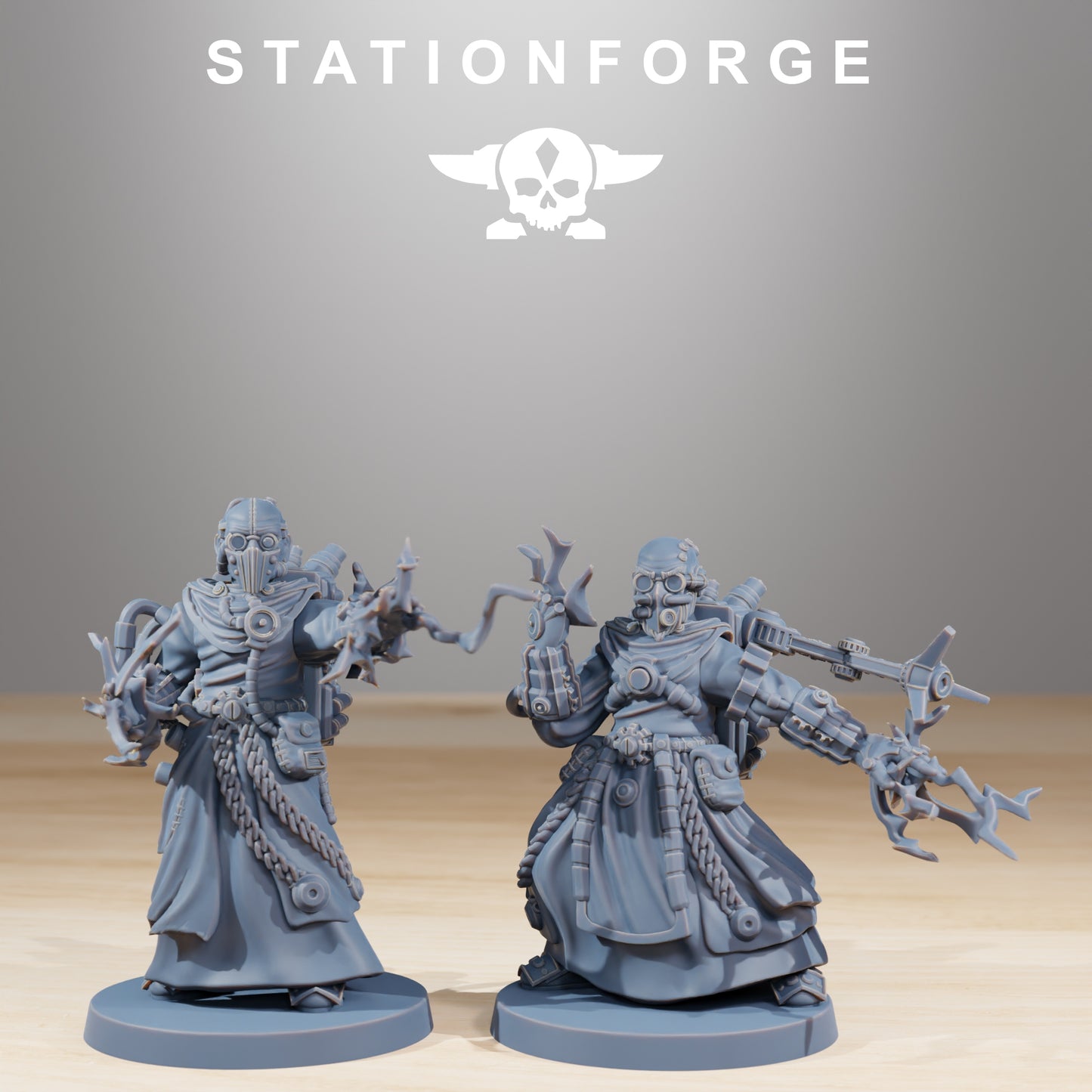 Productfoto 28mm Tabletop Minis Stationforge: Forager Preachers