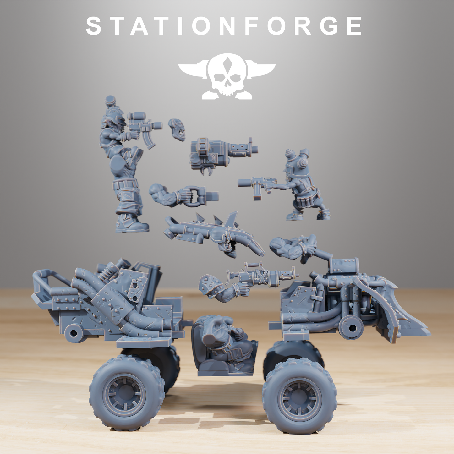Productfoto 28mm Tabletop Minis Stationforge: Speedsters