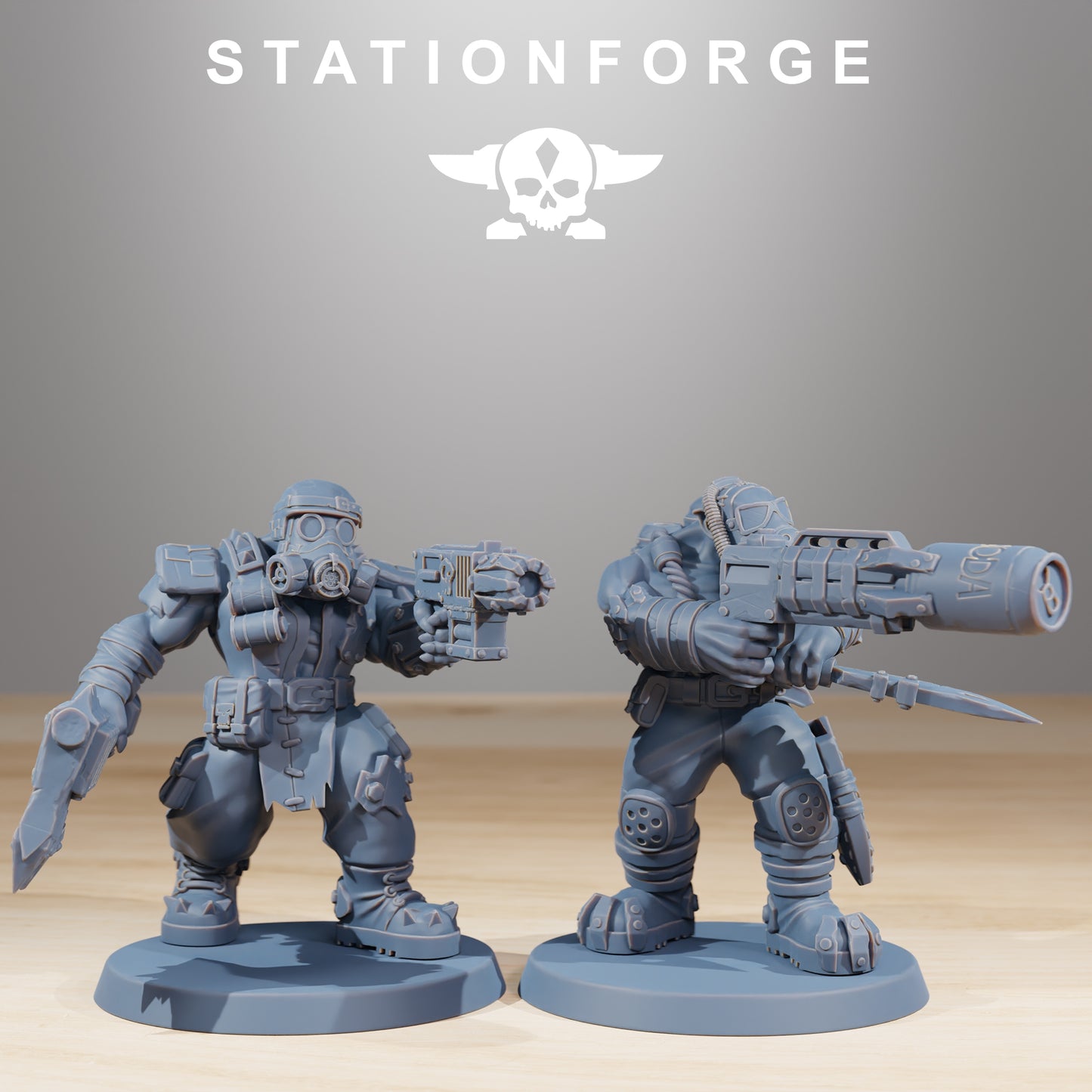 Productfoto 28mm Tabletop Minis Stationforge: Skillers