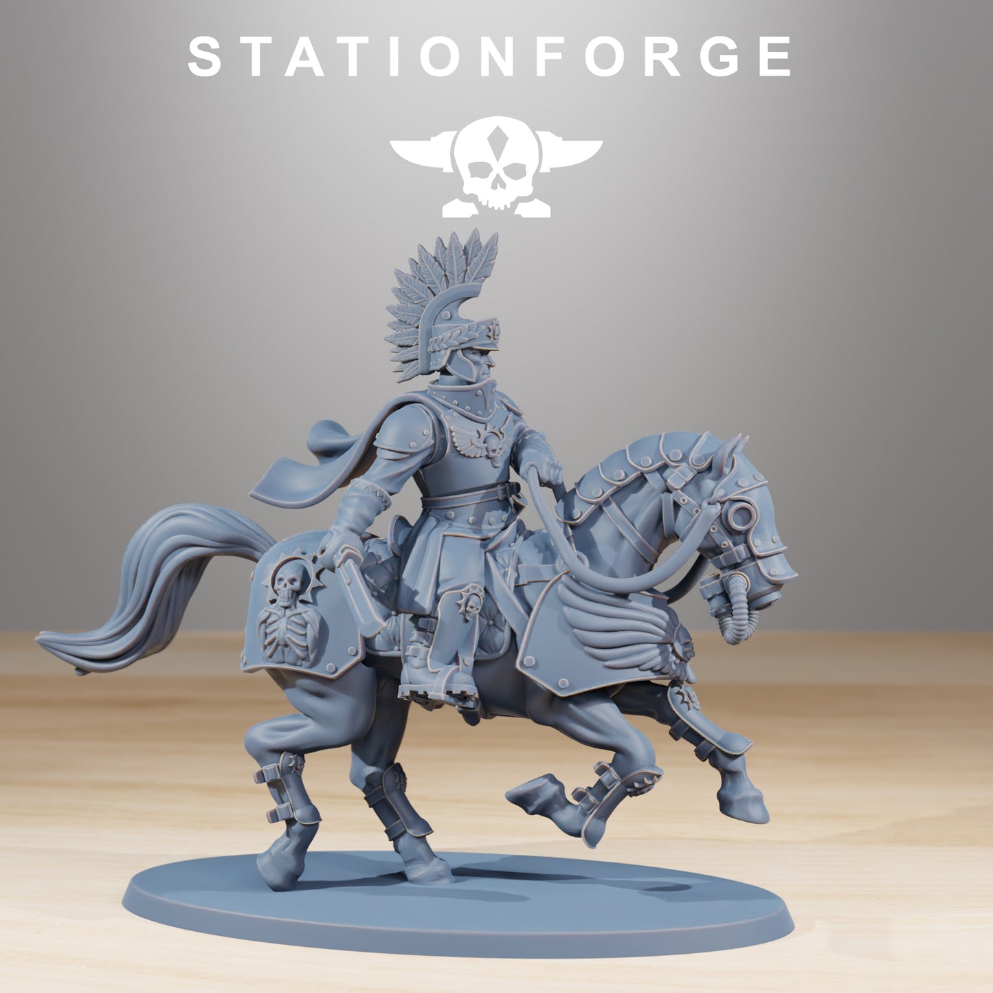 Productfoto 28mm Tabletop Minis Stationforge: Cavalerie Commandanten