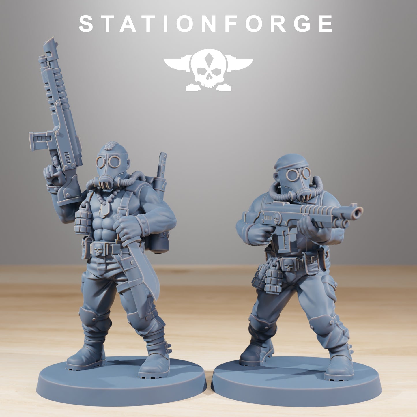 Productfoto 28mm Tabletop Minis Stationforge: Jungle Fighters