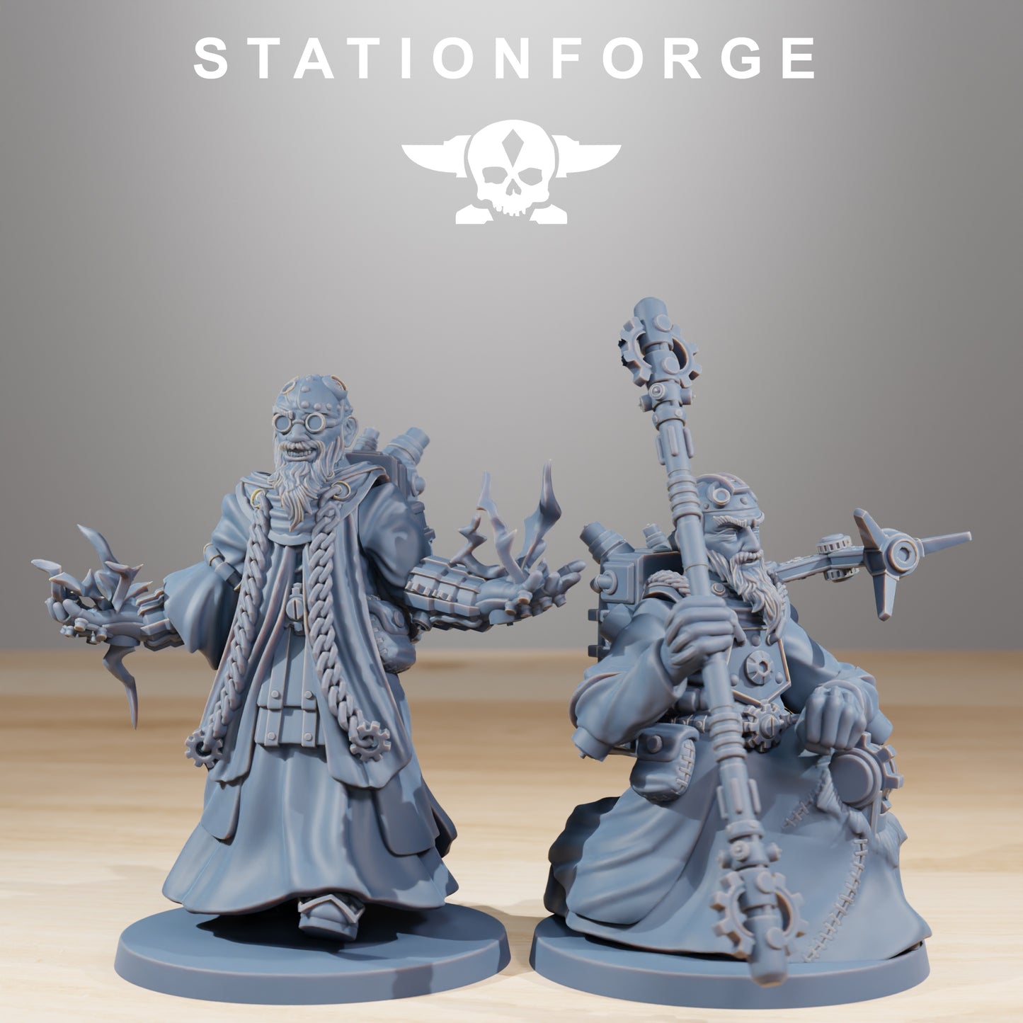 Productfoto 28mm Tabletop Minis Stationforge: Forager Preachers