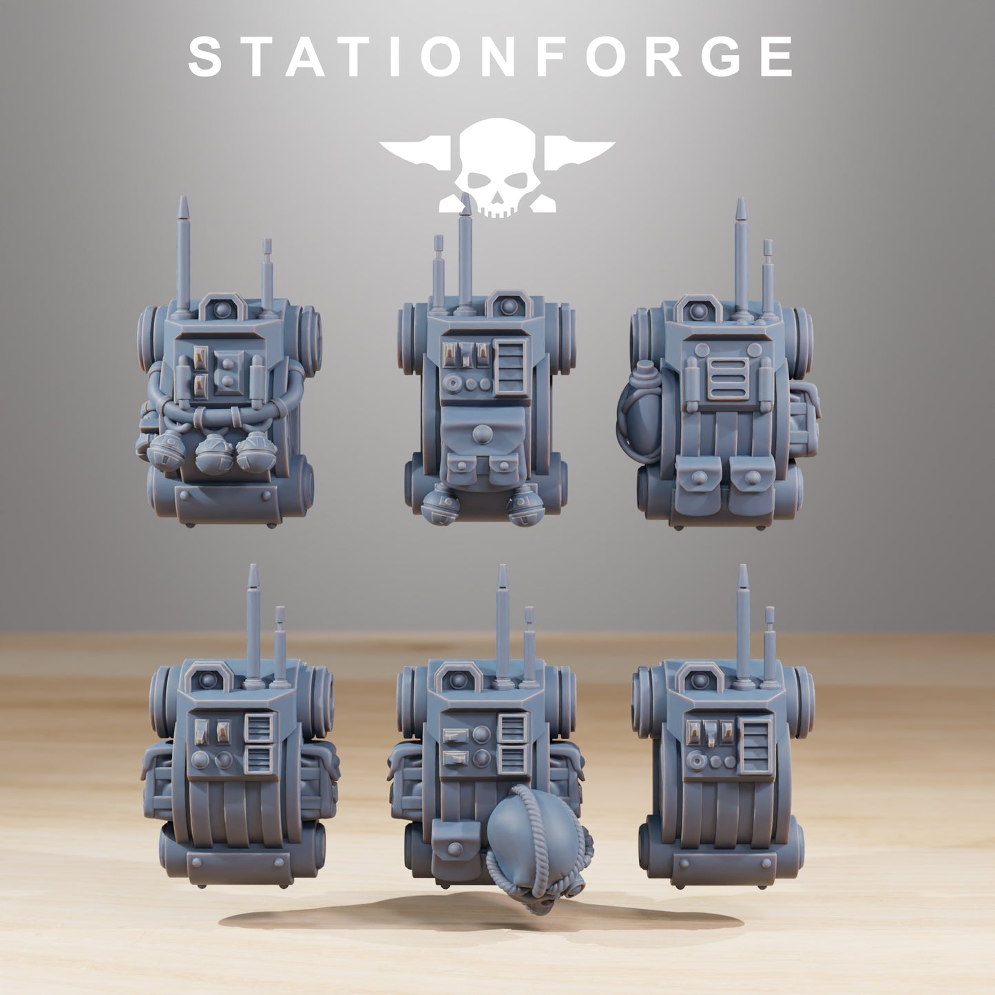 Productfoto 28mm Tabletop Minis Stationforge: Frontliners Infanterie