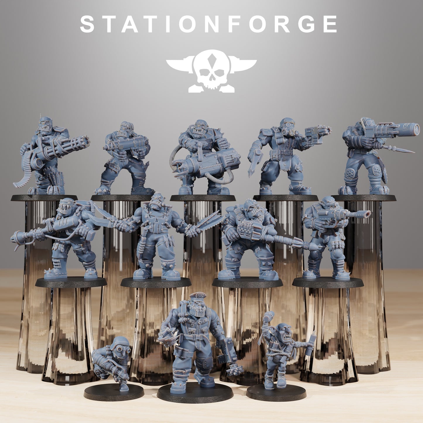 Productfoto 28mm Tabletop Minis Stationforge: Skillers