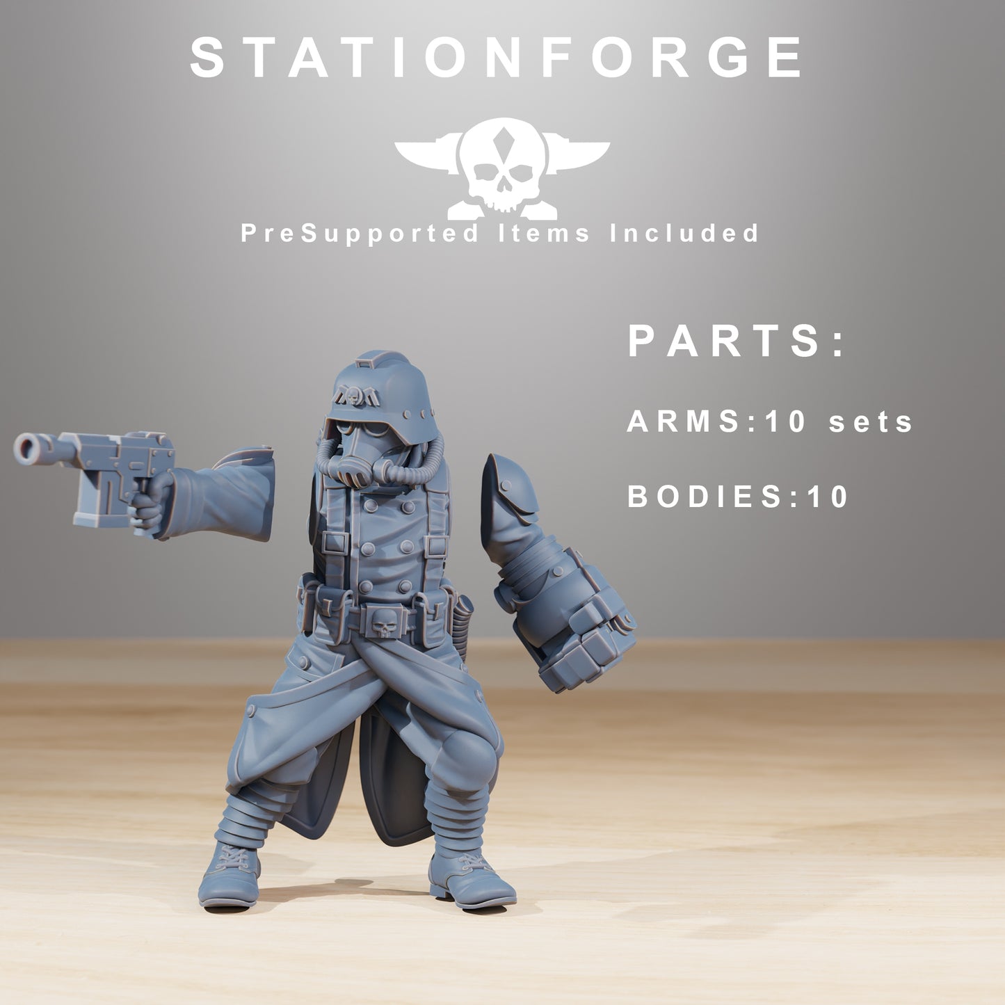 Productfoto 28mm Tabletop Minis Stationforge: Acolyten