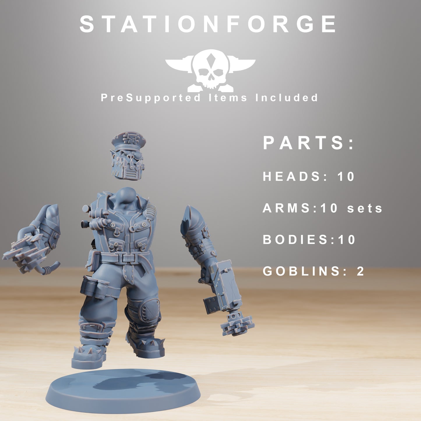Productfoto 28mm Tabletop Minis Stationforge: Skillers