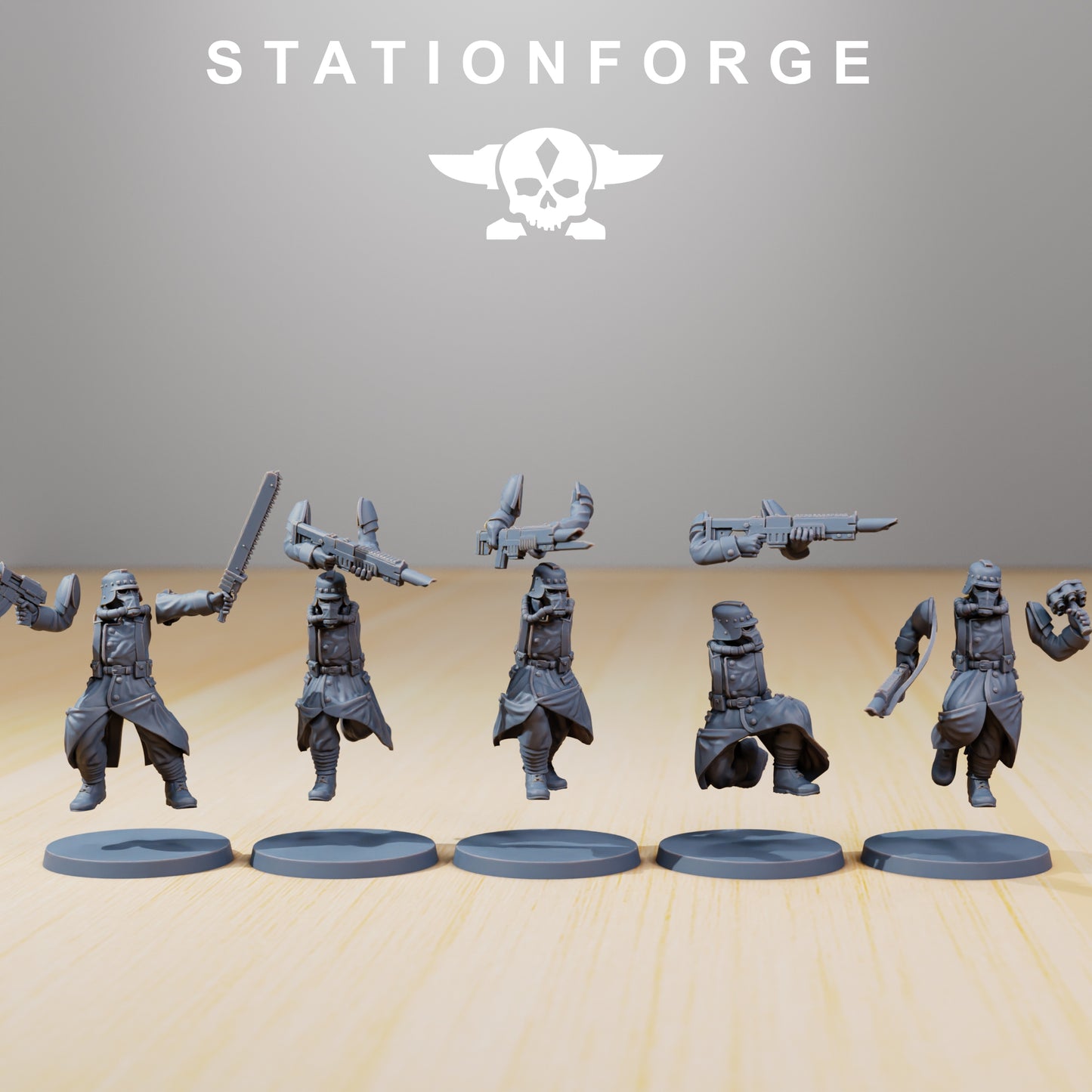 Productfoto 28mm Tabletop Minis Stationforge: Trench Runners