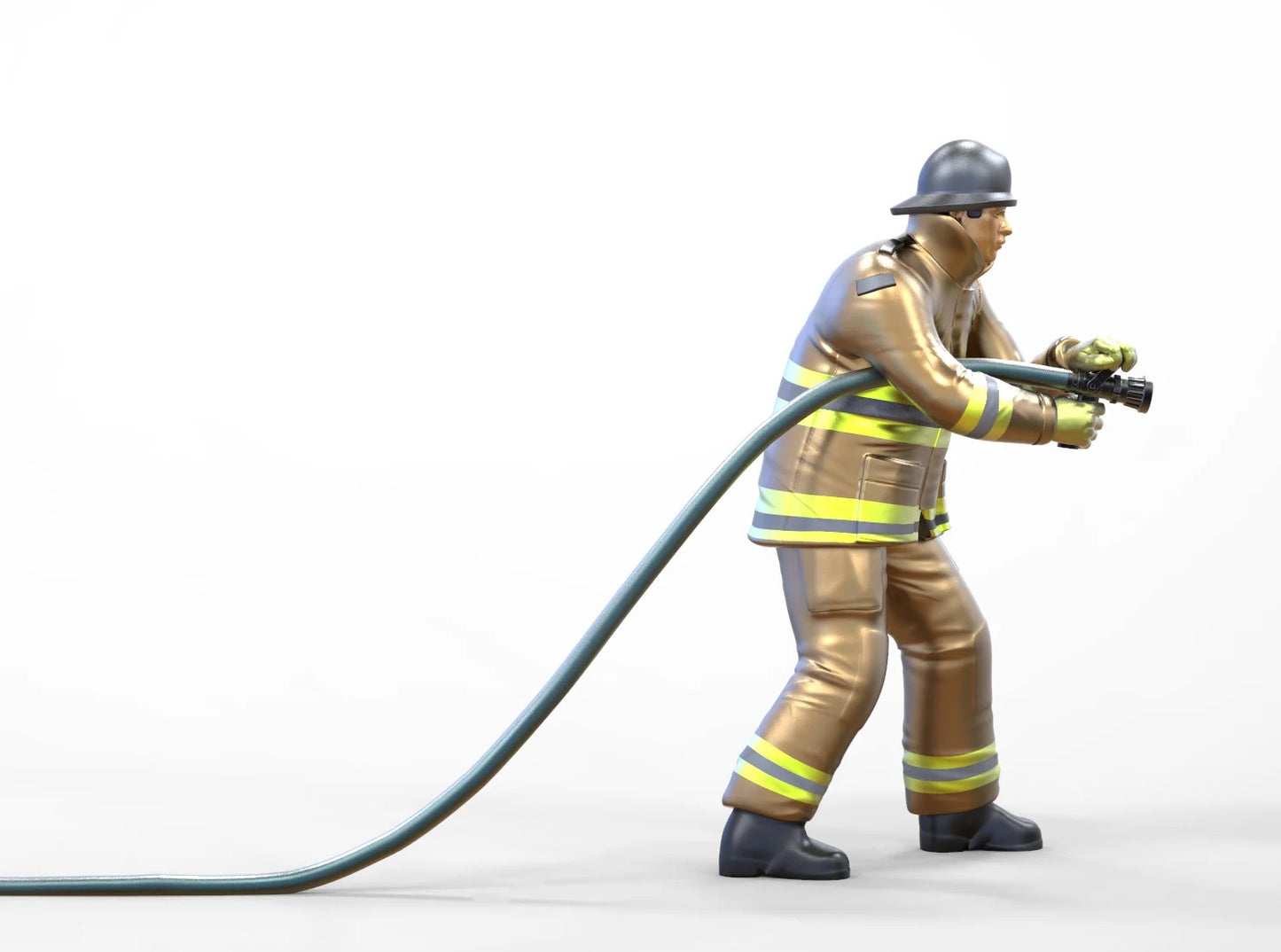 Productfoto Diorama en Modelbouw Miniatuurfiguur: Brandweerman 1