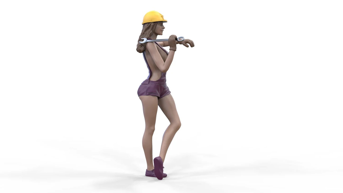 Productfoto diorama en modelbouw miniatuur figuur: Mechanica 2