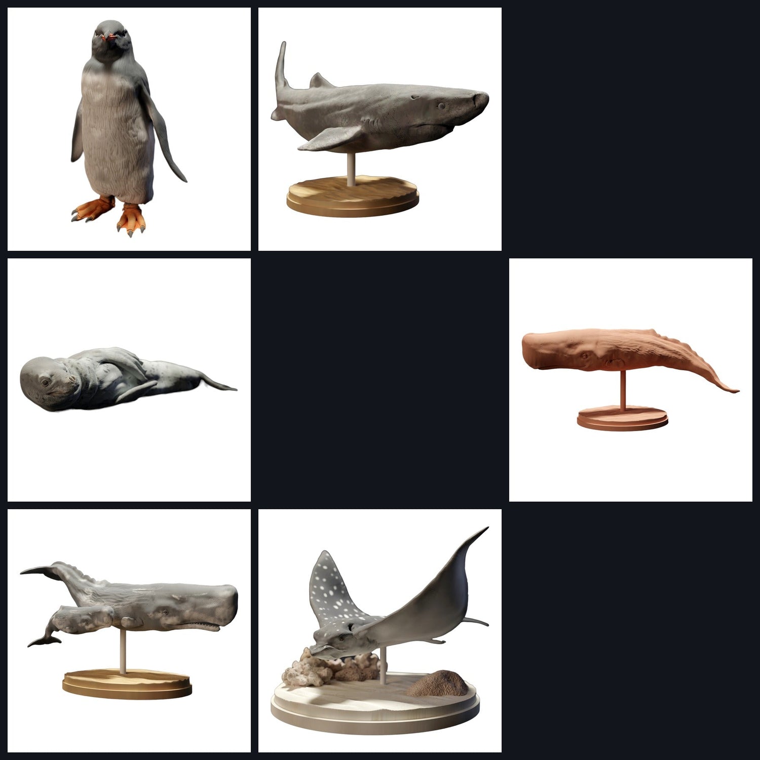Dit beeld is de categoriefoto voor de release 23_07: Tropische Tierminiaturen und Tierfiguren für Diorama & Modellbau