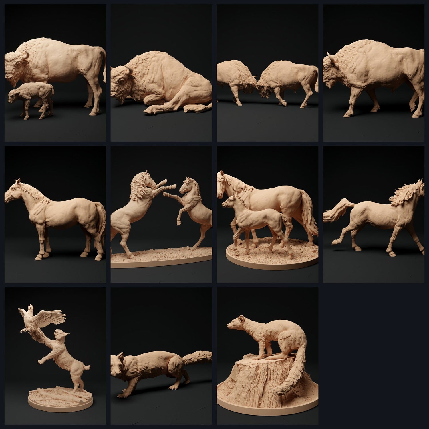 Dit beeld is de categoriefoto voor de release 23_11: Osteuropa-dierfiguren en diorama-dierminiaturen