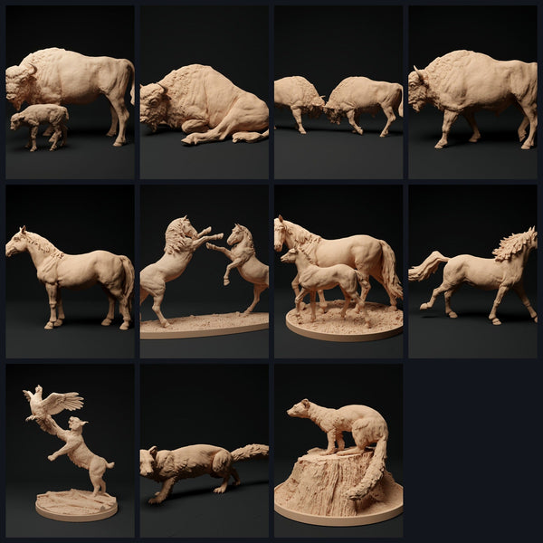 Dit beeld is de categoriefoto voor de release 23_11: Osteuropa-dierfiguren en diorama-dierminiaturen