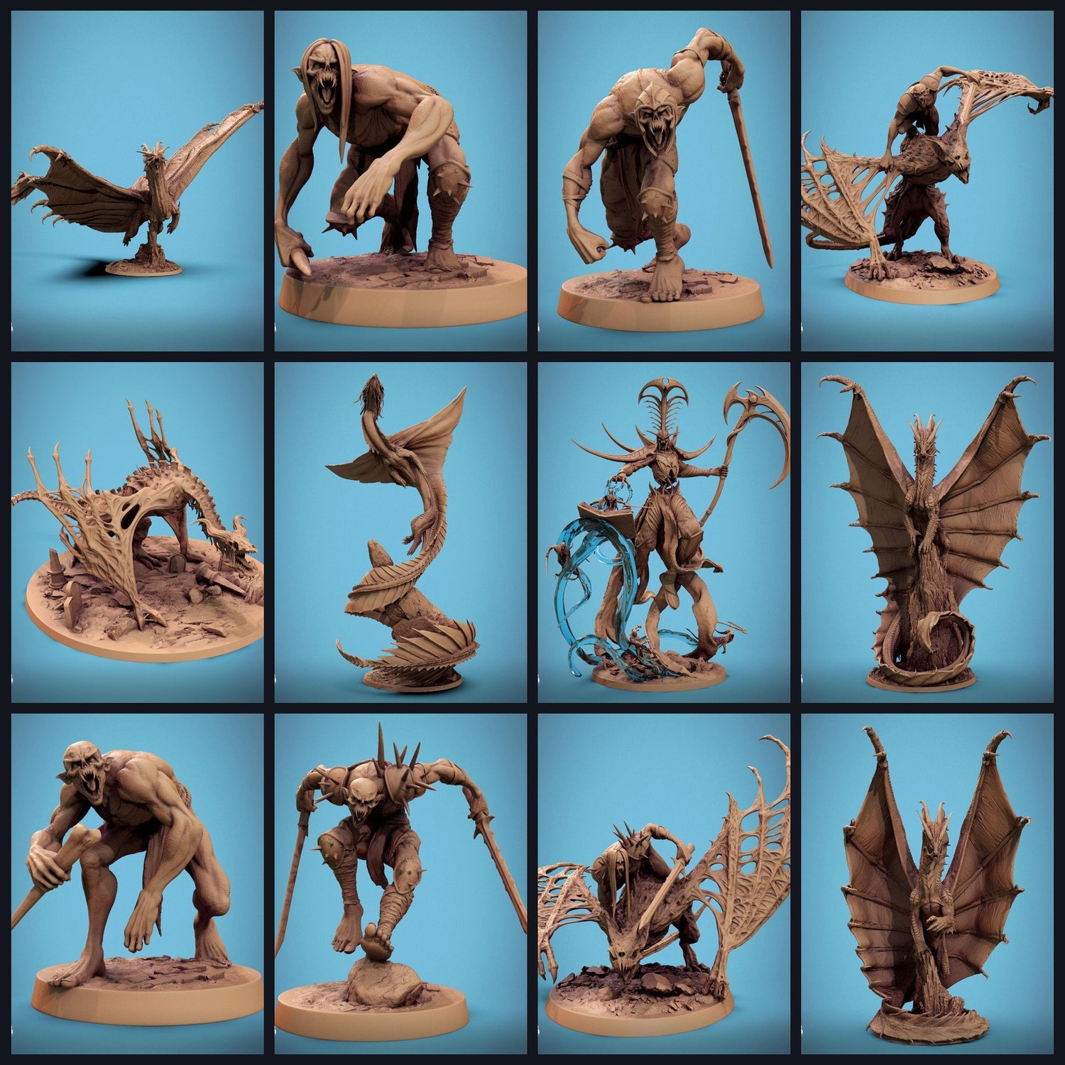 Dit beeld is de categoriefoto voor de release 24_11: Broken Blood - Fantasy miniaturen
