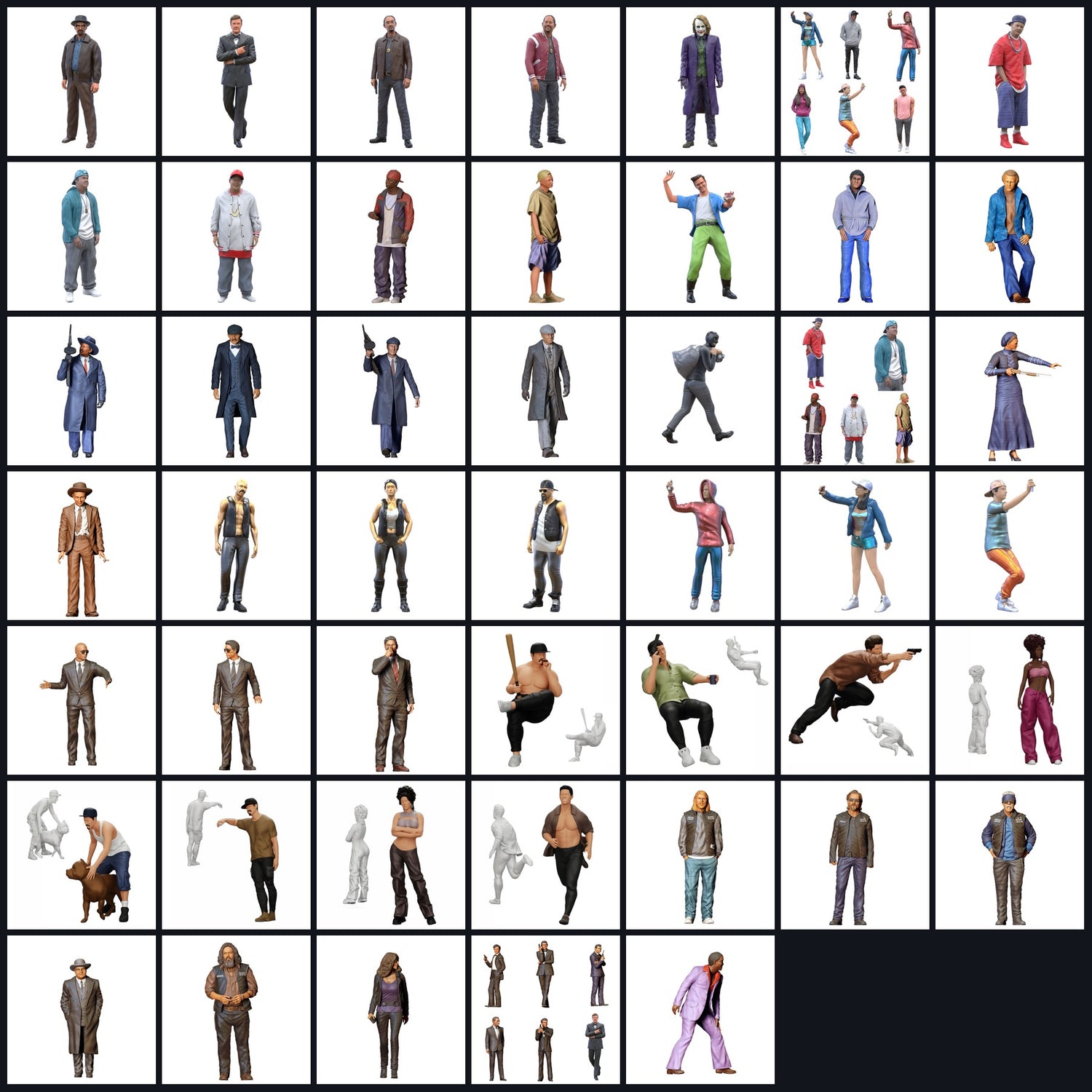 Dit beeld is de categorieafbeelding voor het thema Crime, Gang & Urban