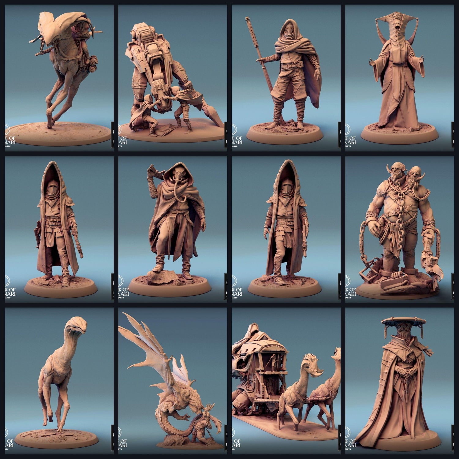 Dit beeld is de categoriefoto voor de release 24_03: People of the Dunnari - Woestijnnomaden & Beesten