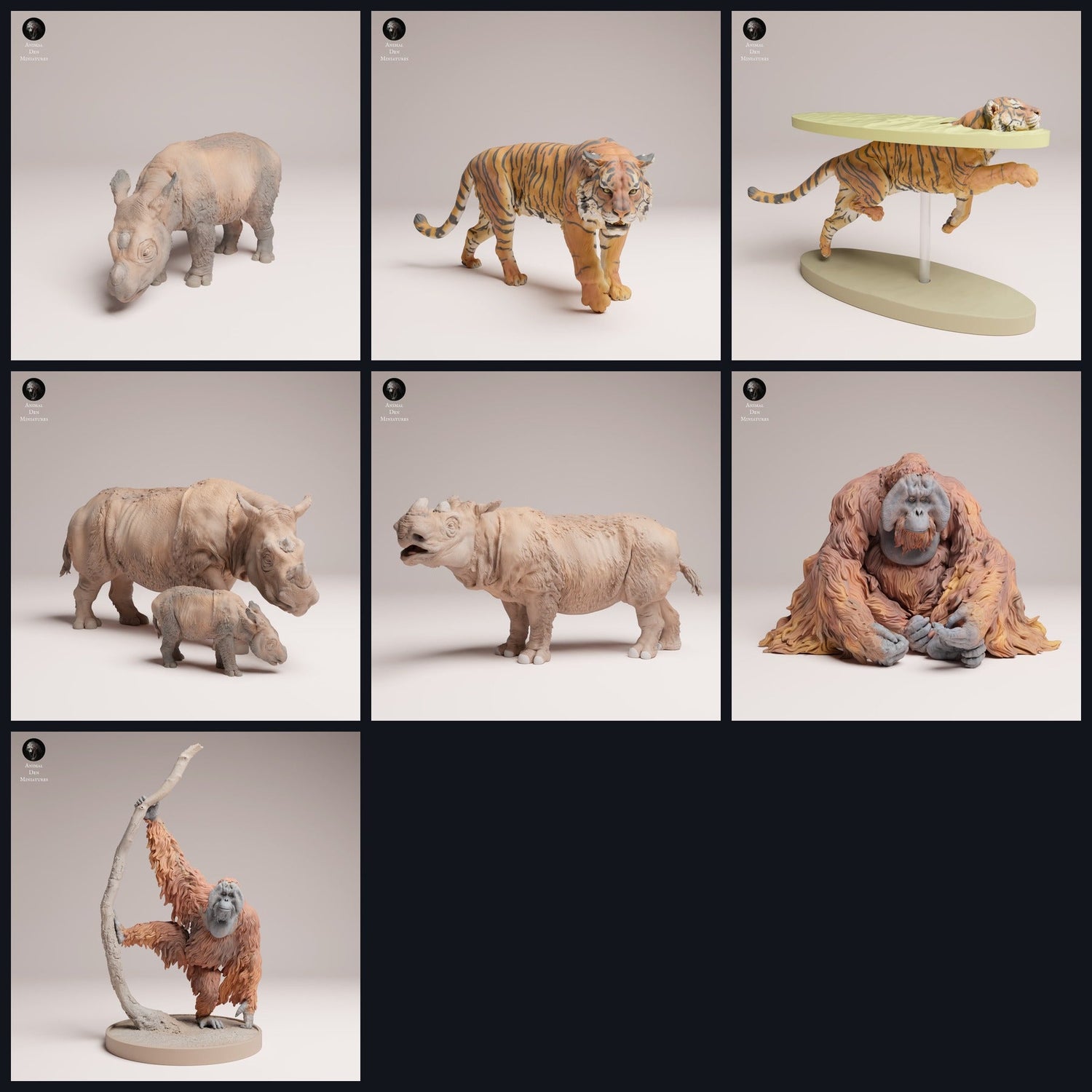 Dit beeld is de categoriefoto voor de release 25_03: Sumatra-Jungle: Dierfiguren & Dierminiaturen voor Diorama