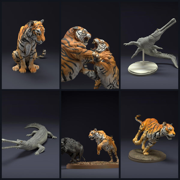 Dit beeld is de categoriefoto voor de release 22_08: Wildtierfiguren für Diorama & Modellbau