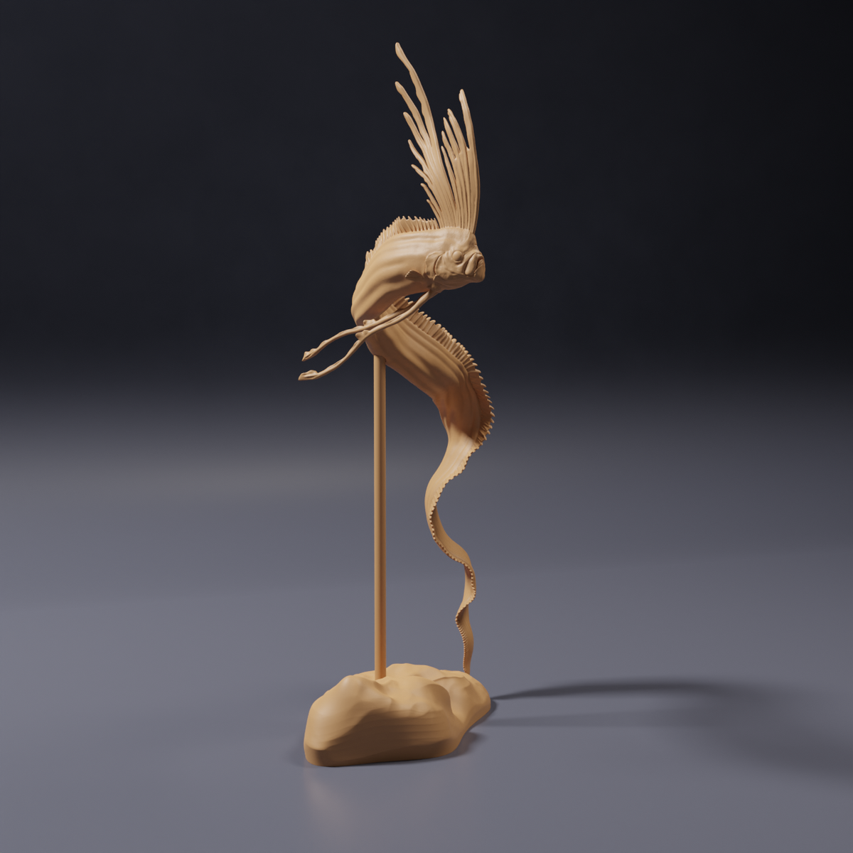 Productfoto dierenfiguur Animal Den Miniatures 0: zeedier als dierenfiguur: riemvis (26_09_03)