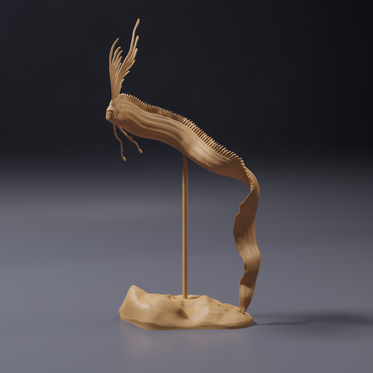 Productfoto dierenfiguur Animal Den Miniatures 3: zeedier dierenfiguur: riemvis (26_09_03)