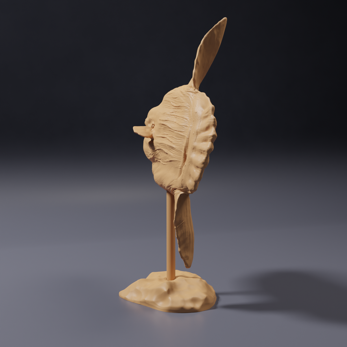 Productfoto dierenfiguur Animal Den Miniatures 4: zeedier, dierenfiguur: maanvis (26_09_06)