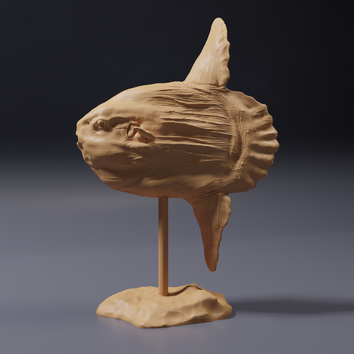 Productfoto dierenfiguur Animal Den Miniatures 3: zeedier, maanvis (26_09_06)