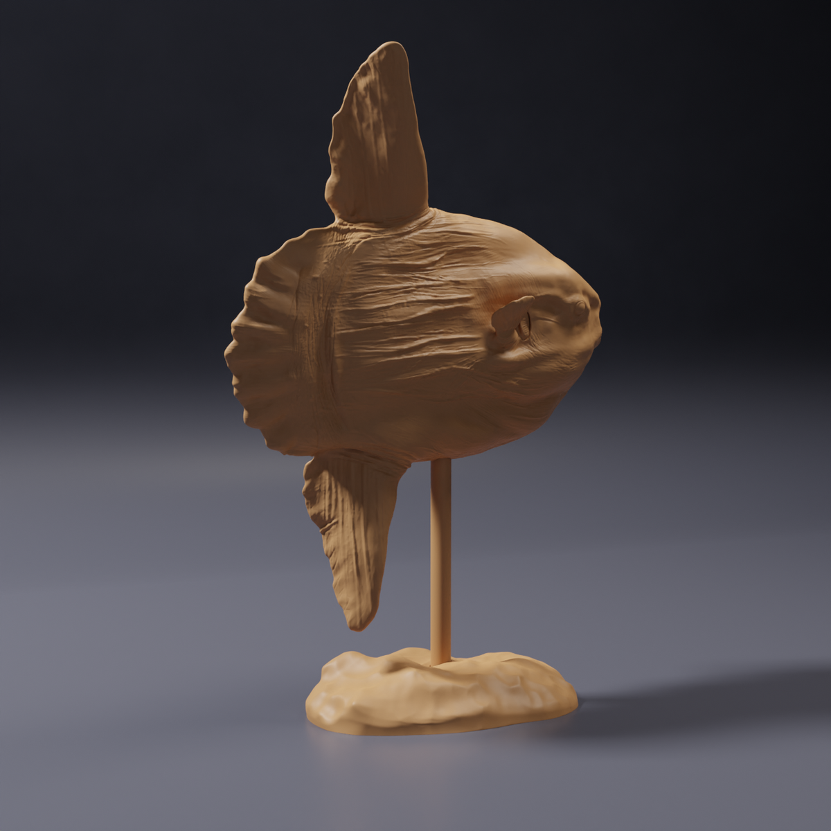 Productfoto dierenfiguur Animal Den Miniatures 5: zeedierenfiguur: maanvis (26_09_06)