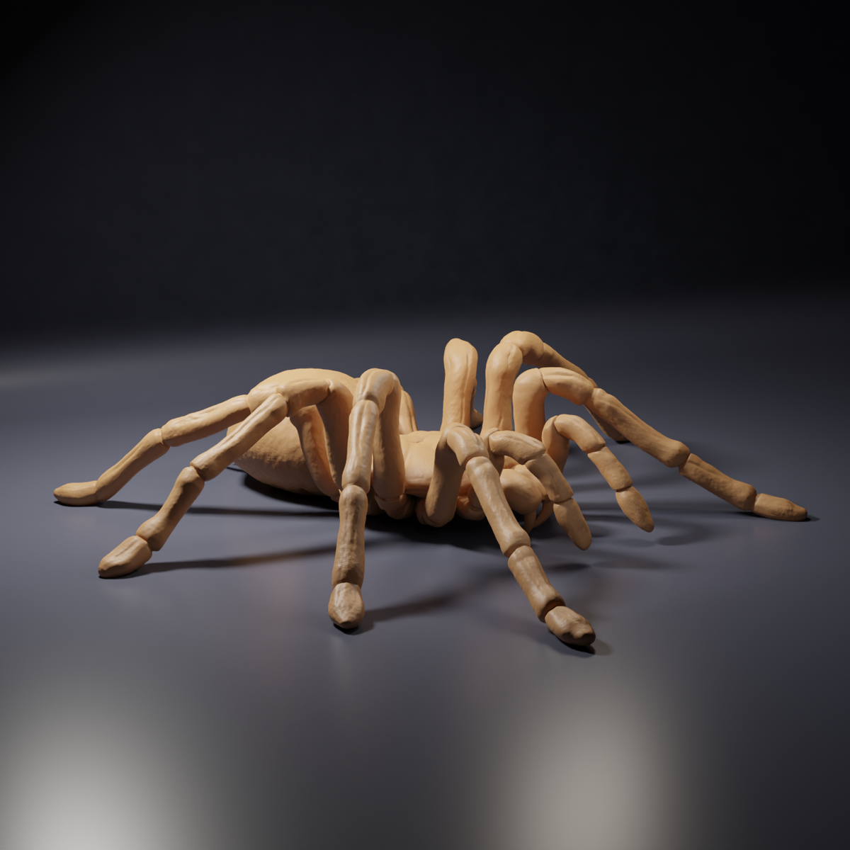 Productfoto dierfiguur Animal Den Miniatures 3: spinnenfiguur: Goliathvogelspin (26_10_01)